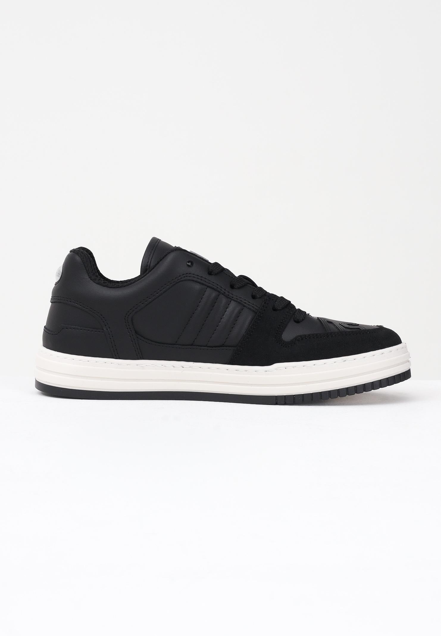 GCDS Sneakers nere da uomo con logo GCU1008 001 GCDS
