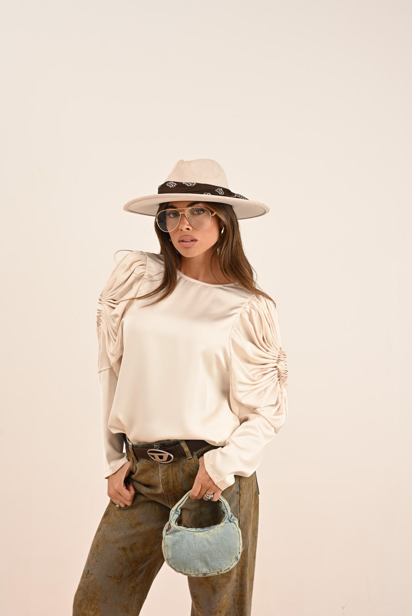 TPN Blusa Wilbur panna da donna WILBUR232W5 H1 TPN