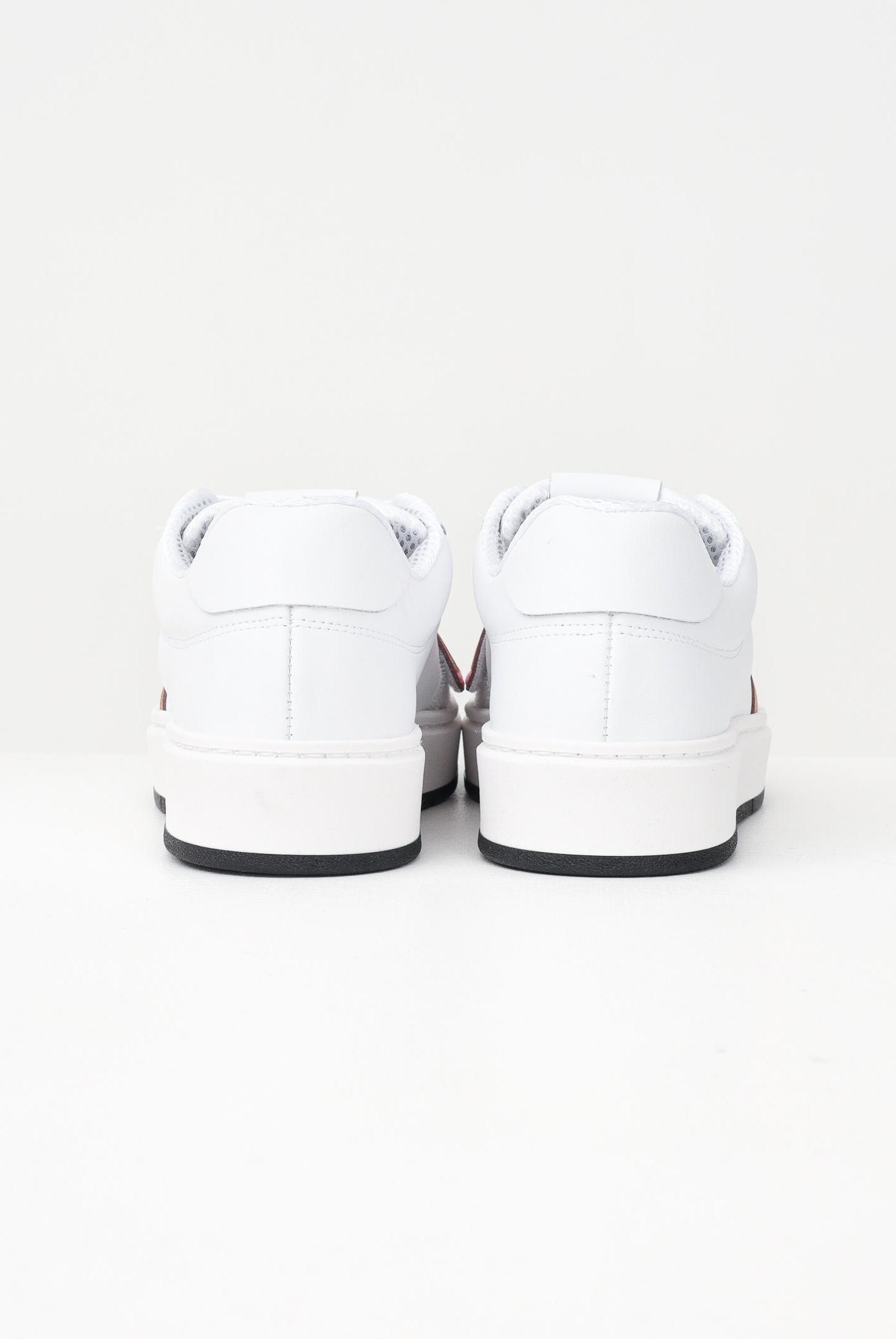 GCDS Sneakers bianche da uomo con fascia a strappo logata B1EU4204AF2 59 GCDS