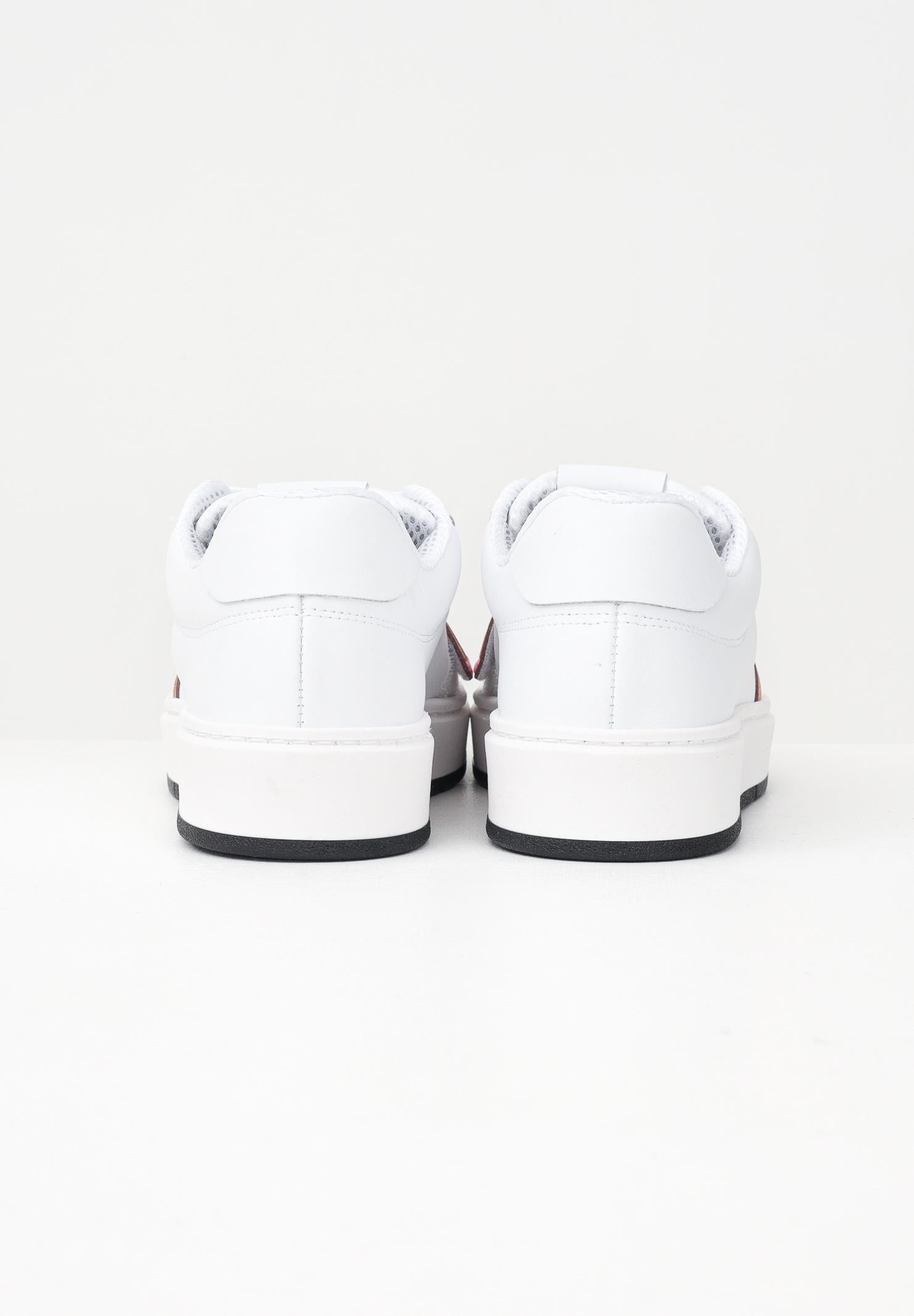 GCDS Sneakers bianche da uomo con fascia a strappo logata B1EU4204AF2 59 GCDS