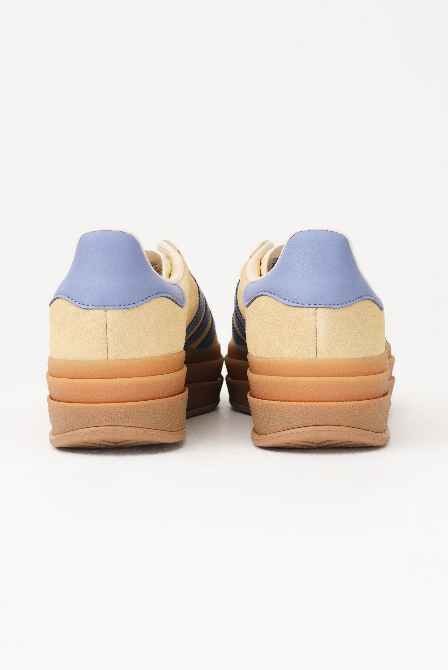 ADIDAS ORIGINALS Sneakers Gazelle Bold gialle e lilla da donna IH6457 . ADIDAS ORIGINALS