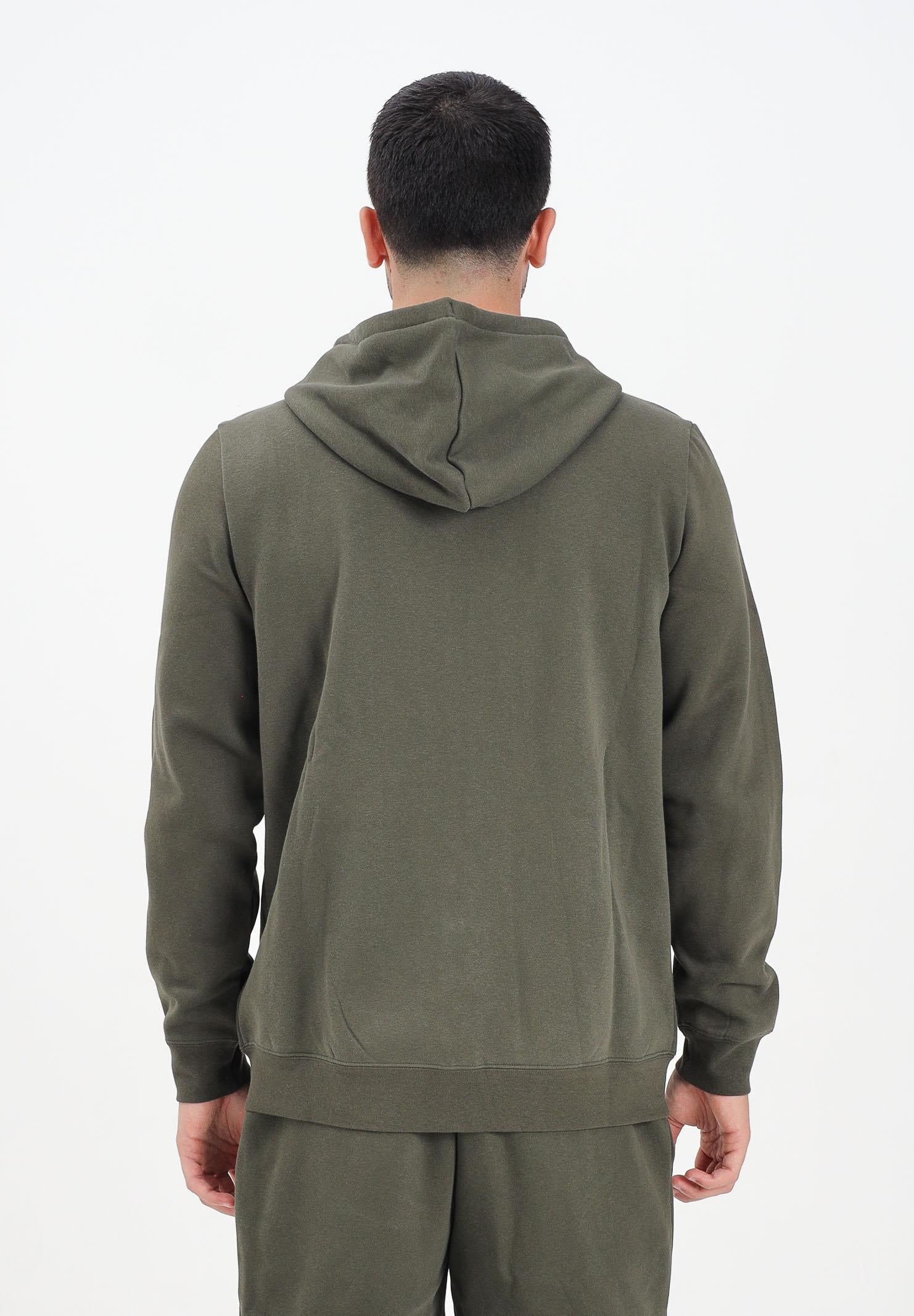 PUMA Felpa con zip Essentials verde da uomo 691657 70 PUMA