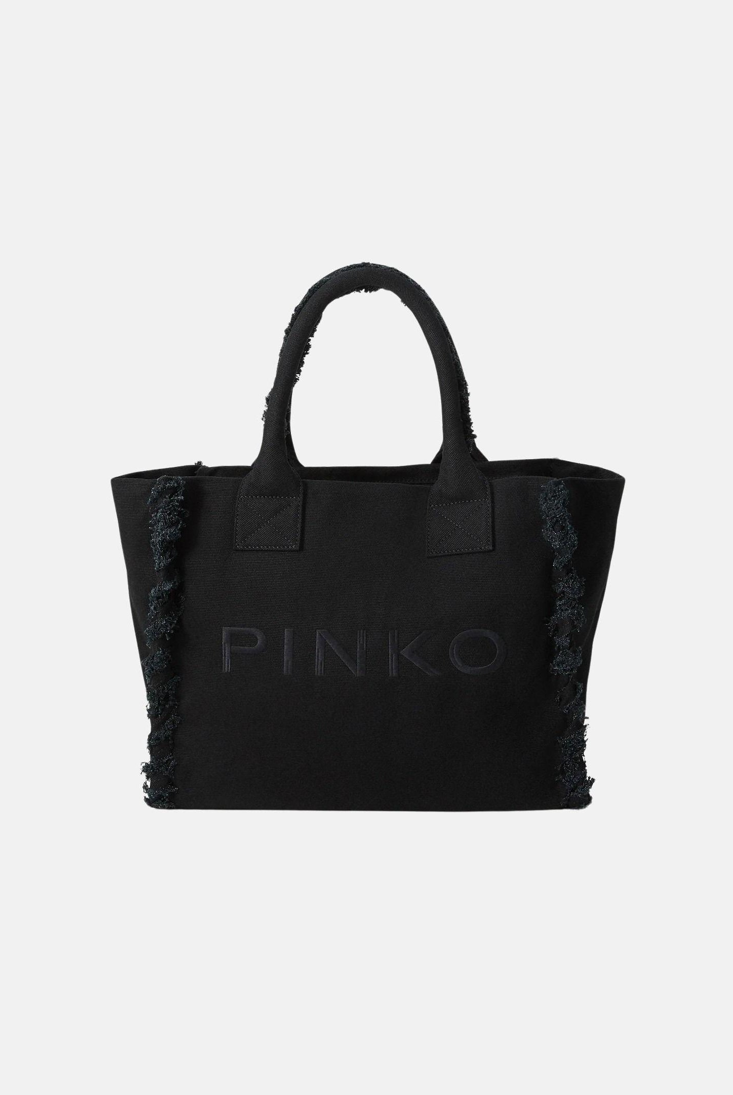 PINKO Shopper Beach nera da donna 106673A3A4 Z99 PINKO