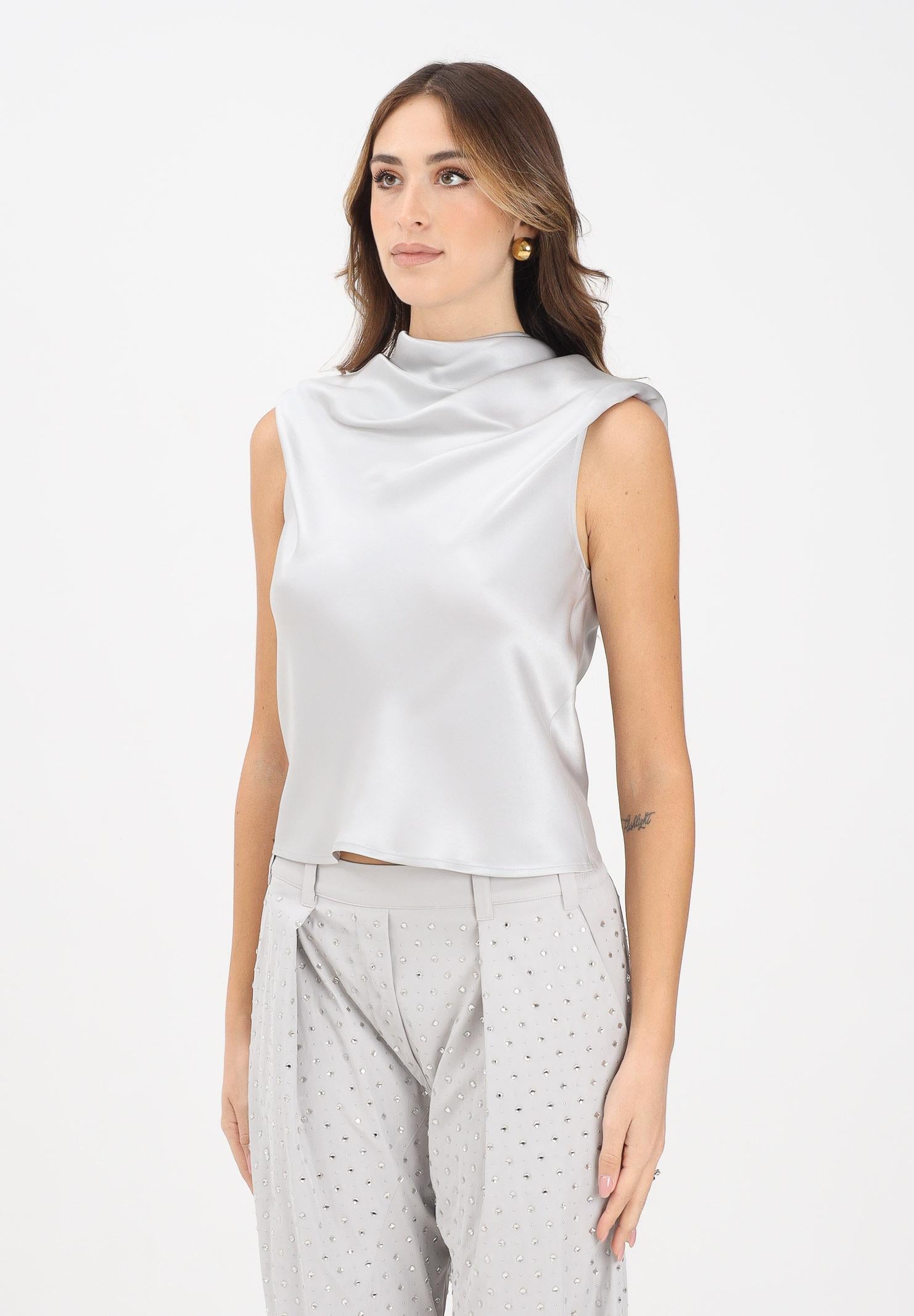 PINKO Top elegante grigio da donna 106080A1Y5 II2 PINKO