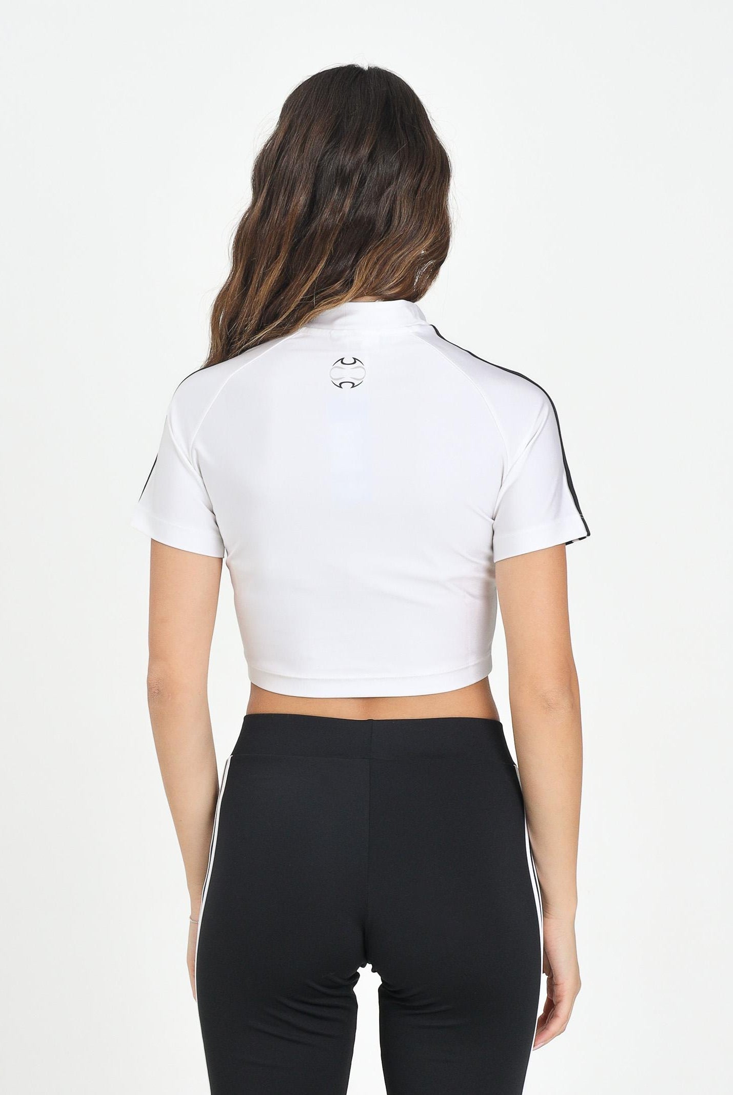 ADIDAS ORIGINALS T-shirt a manica corta Teamgeist Adicolor bianca da donna JZ8279 ADIDAS ORIGINALS