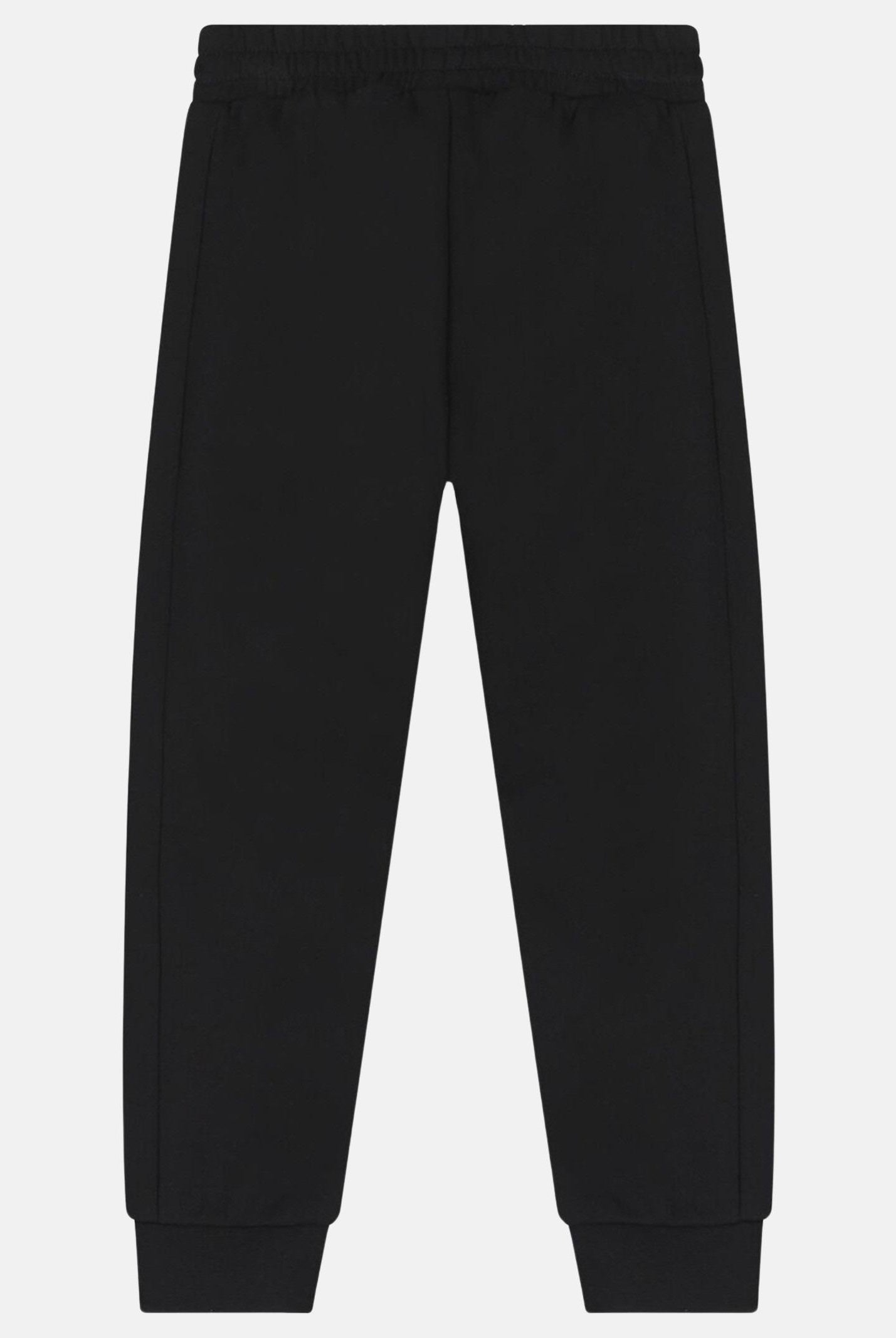 EA7 Pantalone sportivo nero da bambino con fasce logate 7B000194AF10368 UC001 EA7