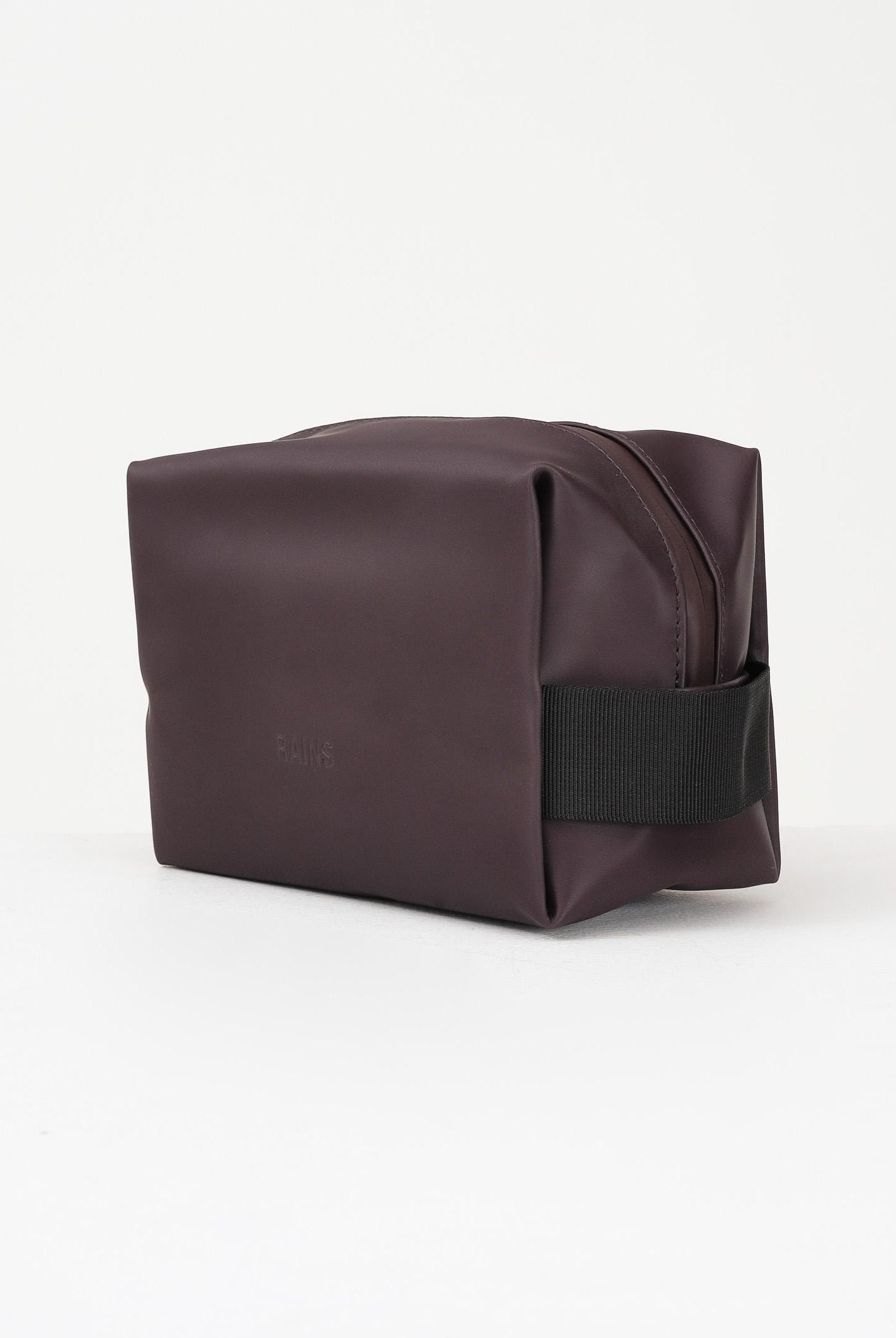 RAINS Pochette Wash Bag Small bordeaux per uomo e donna RA15580 DEP RAINS