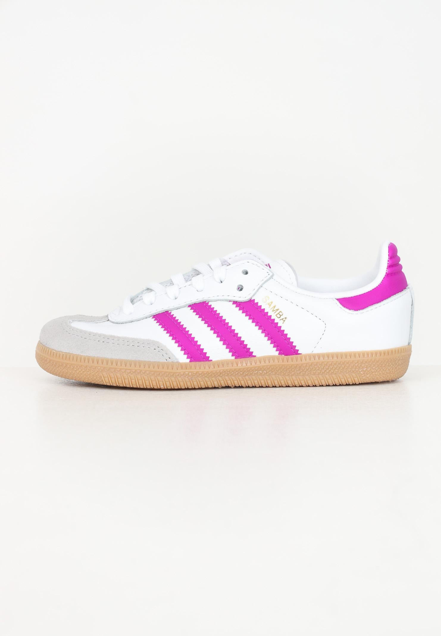 Sneakers Samba OG bianche da bambina IE8848 ADIDAS ORIGINALS