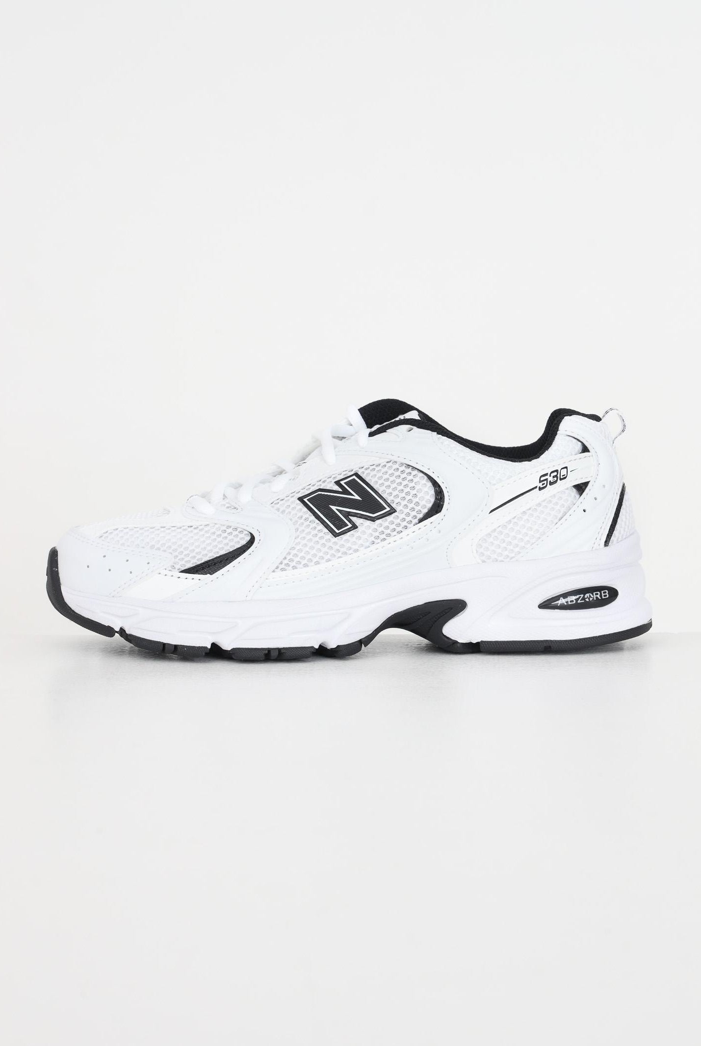 NEW BALANCE Sneakers 530 bianche e nere da uomo MR530EWB NEW BALANCE