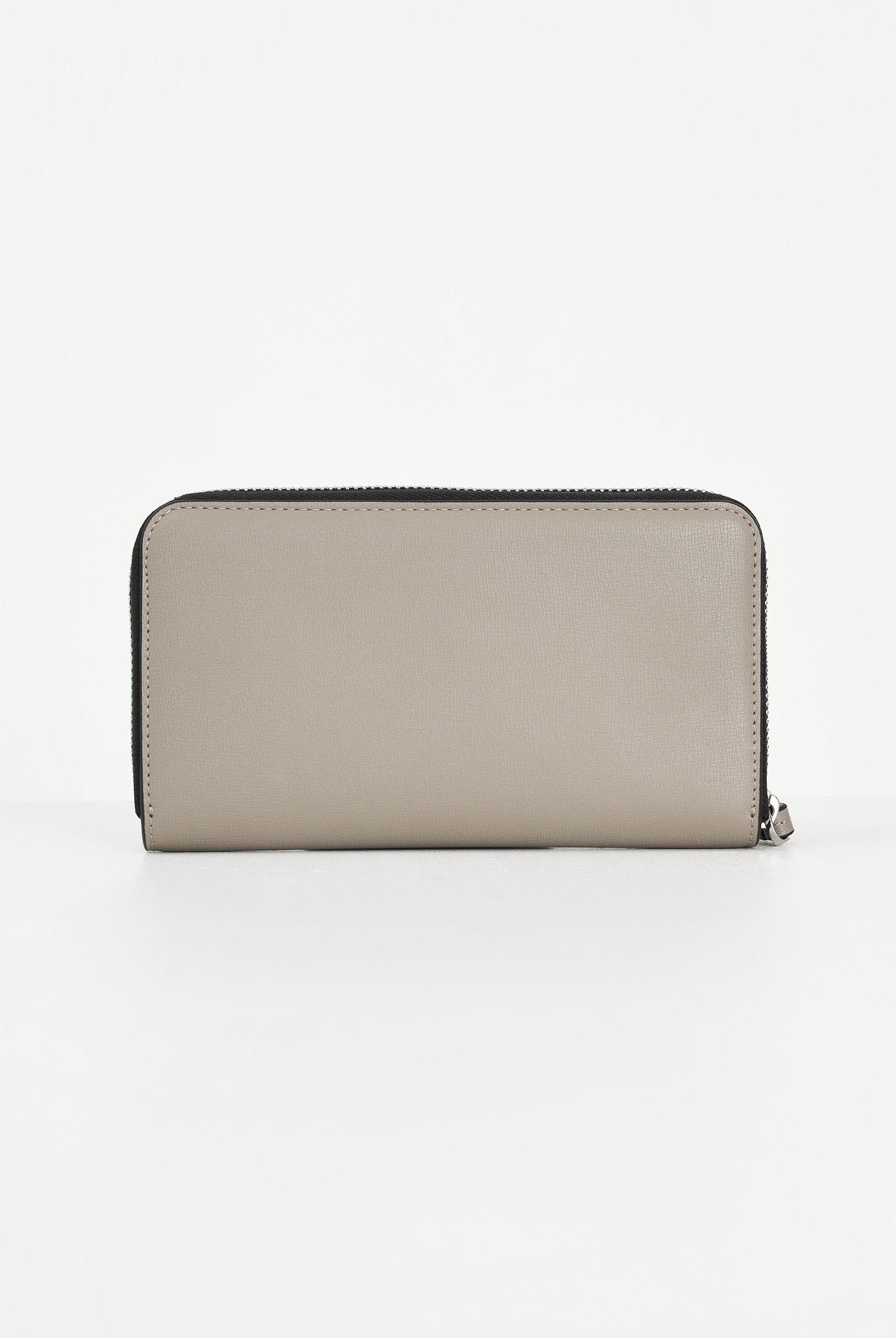 ARMANI EXCHANGE Portafogli color fango da donna con placca logo 9484860A874 U6242 ARMANI EXCHANGE