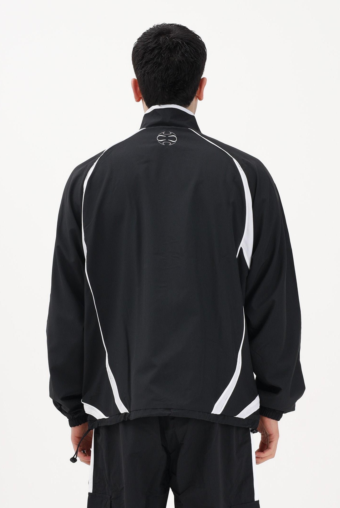 ADIDAS ORIGINALS Giacca a vento Teamgeist Adicolor nera da uomo KD5858 . ADIDAS ORIGINALS
