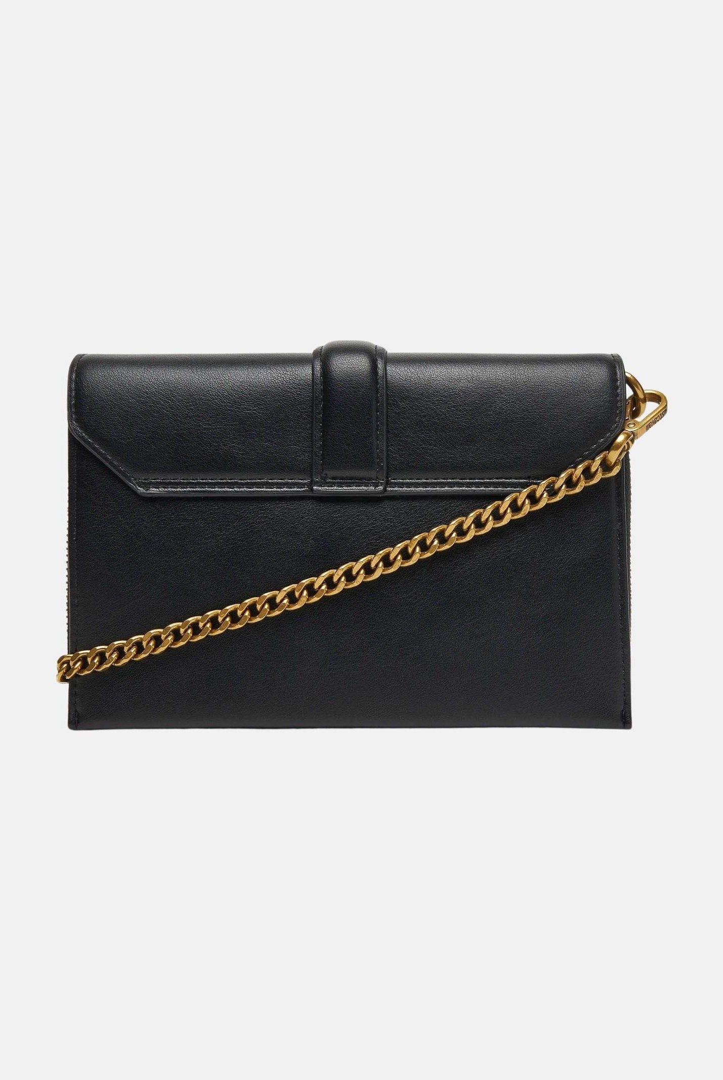 JUST CAVALLI Borsa a tracolla nera da donna con fibbia logo 80RA5PA6ZSA89 899 JUST CAVALLI