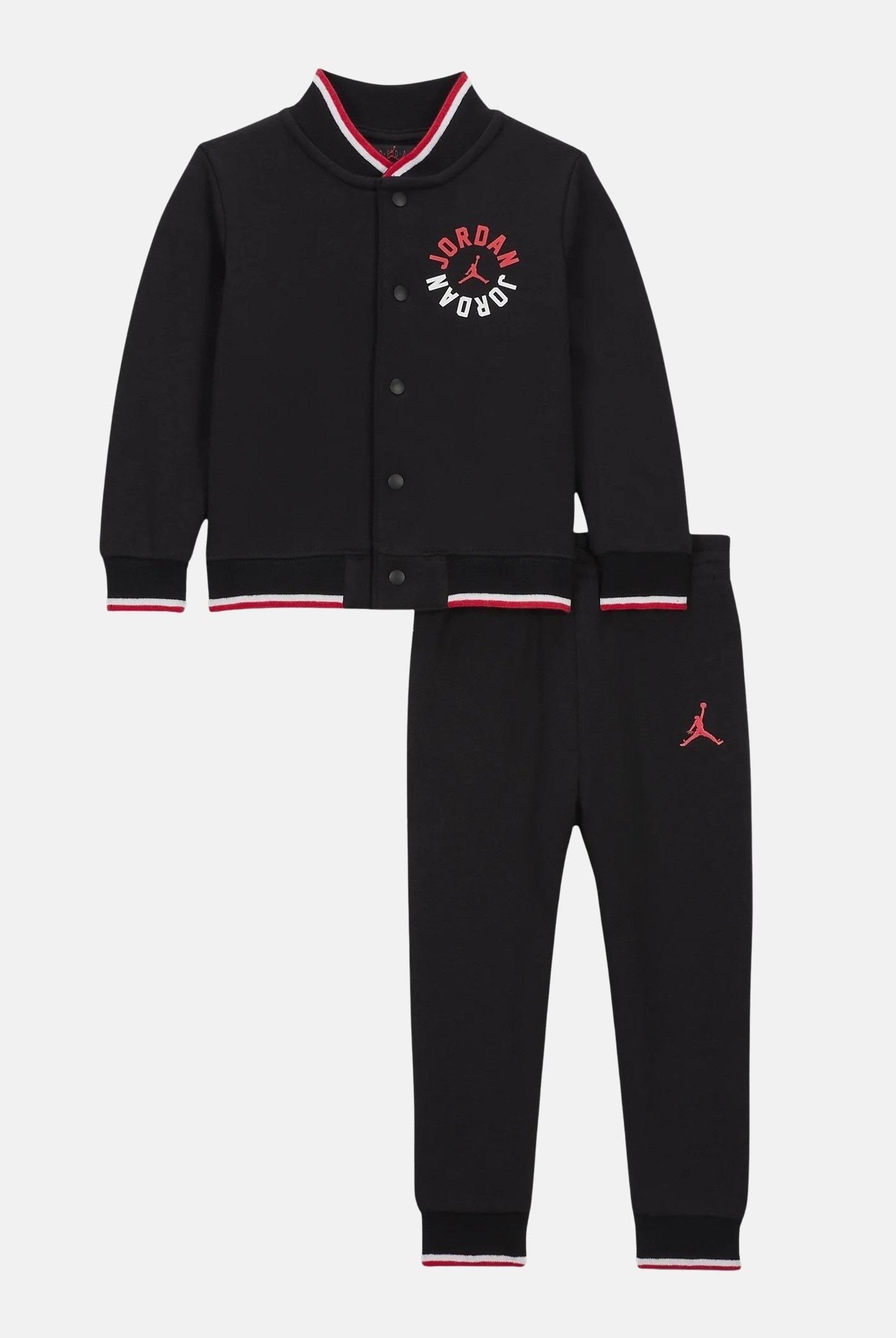 Tuta Jumpman PE nera da neonato 65D426 023 JORDAN