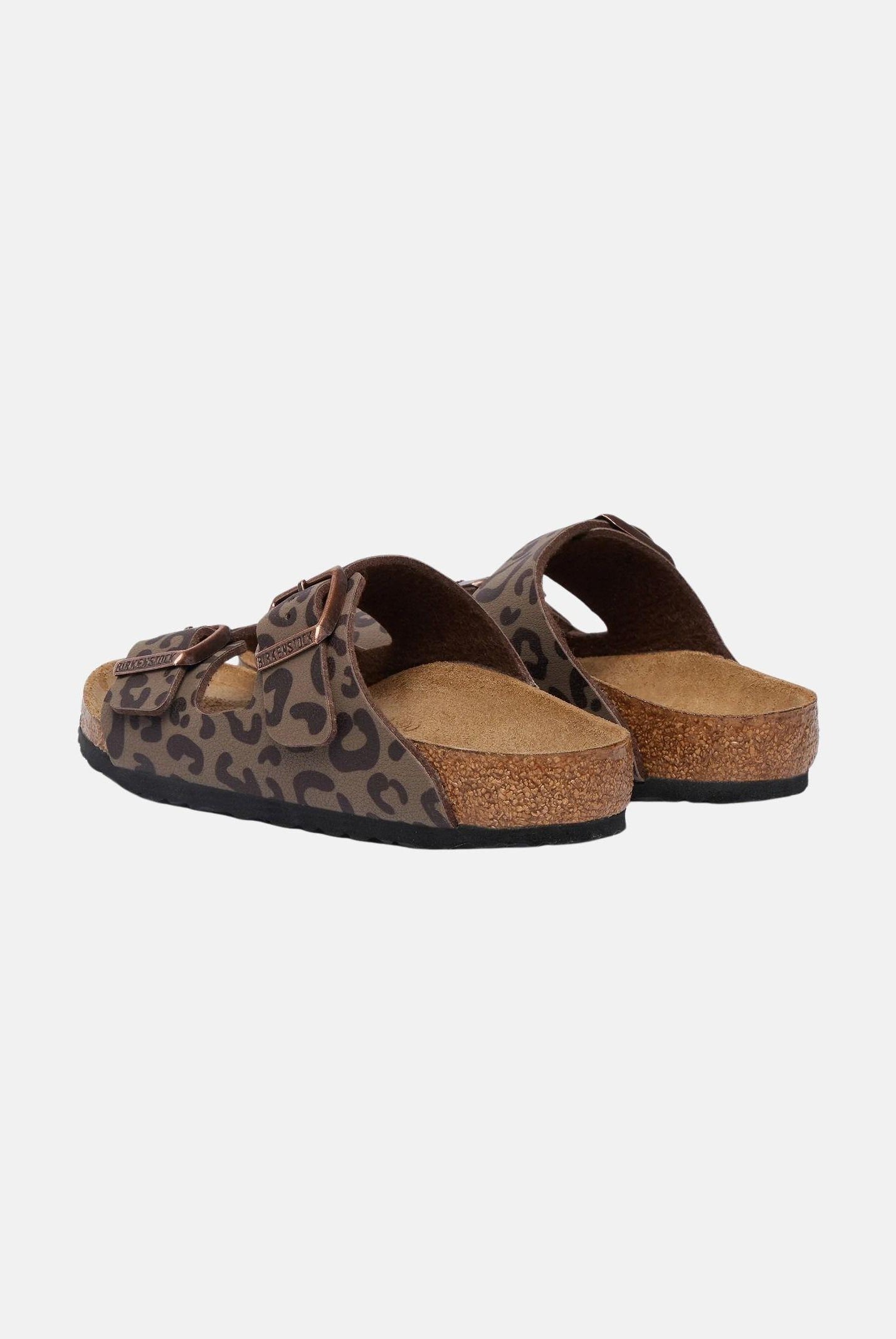BIRKENSTOCK Sandali Arizona Leo Mocca, stampa animalier, unisex. 1032698 . BIRKENSTOCK