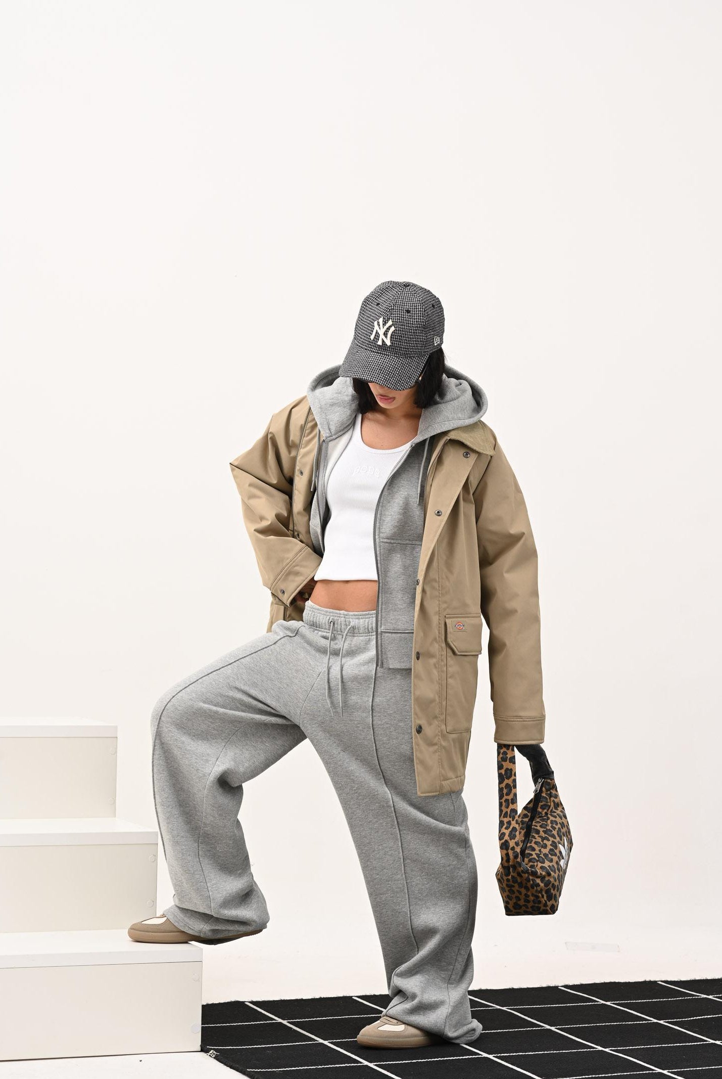 DICKIES Pantalone sportivo Mapleton grigio da donna DK0A4Z2VGYM1 DIckies