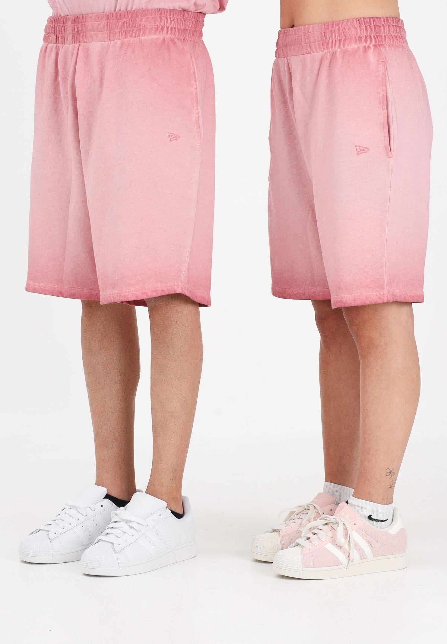 NEW ERA Shorts sportivo New York Yankees MLB Washed Logo rosa per uomo e donna 60856153 . NEW ERA