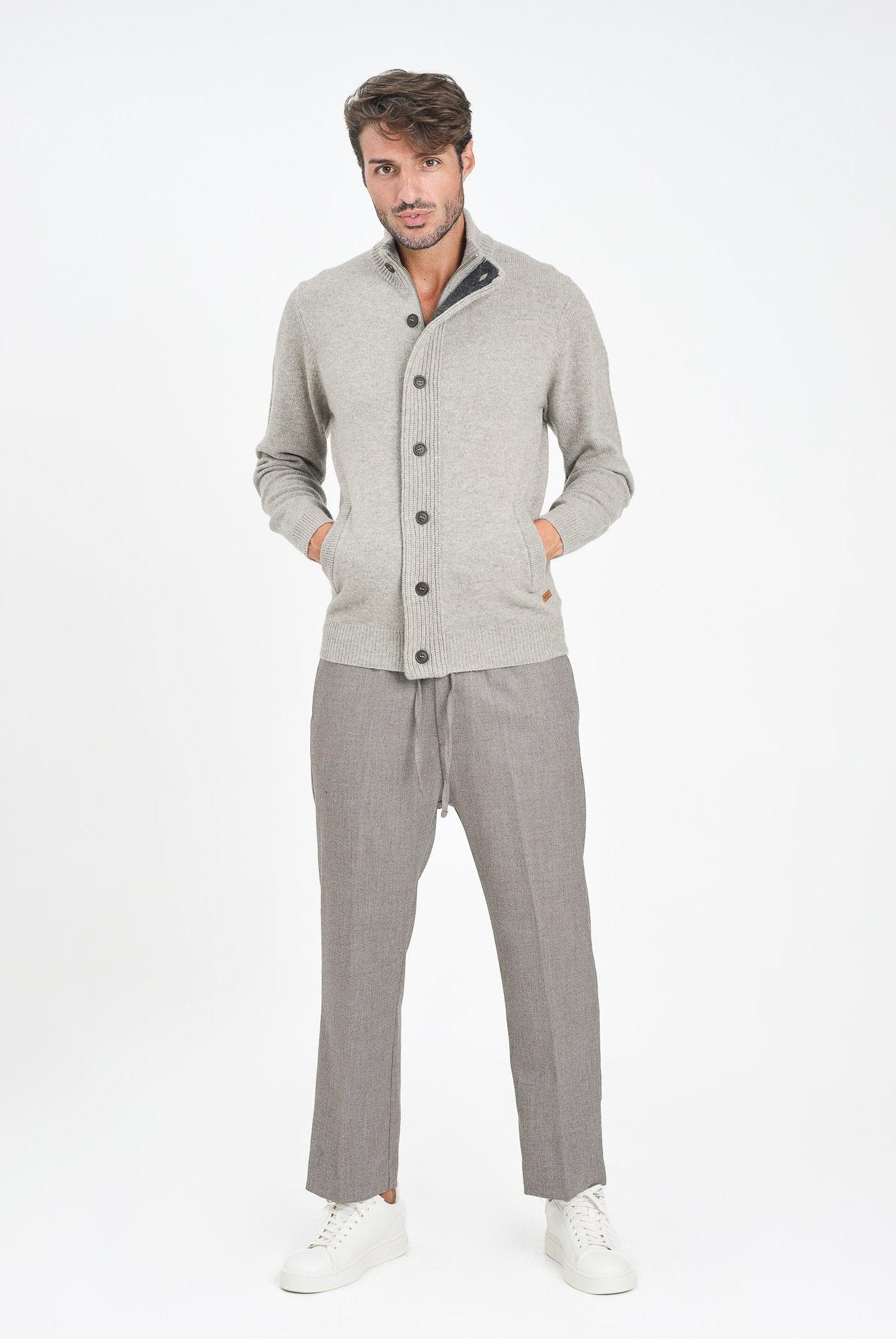 I'M BRIAN Pantalone tortora da uomo PA3506 TOR I'M BRIAN