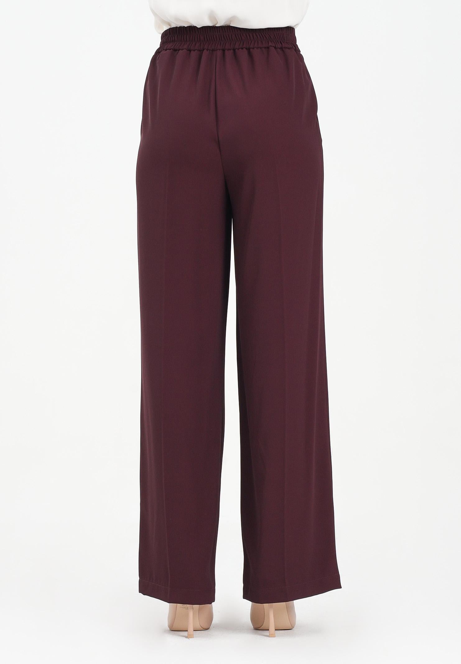 VICOLO Pantalone elegante bordeaux da donna TF0360 FU38 VICOLO