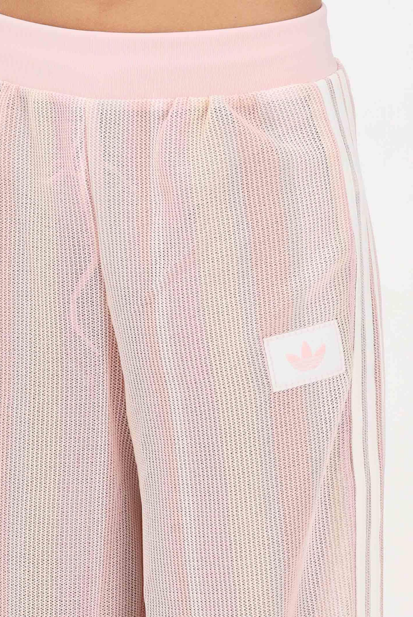 ADIDAS ORIGINALS Pantalone sportivo SUMMER GLOW KNITTED FIREBIRD rosa da donna KY2037 . ADIDAS ORIGINALS