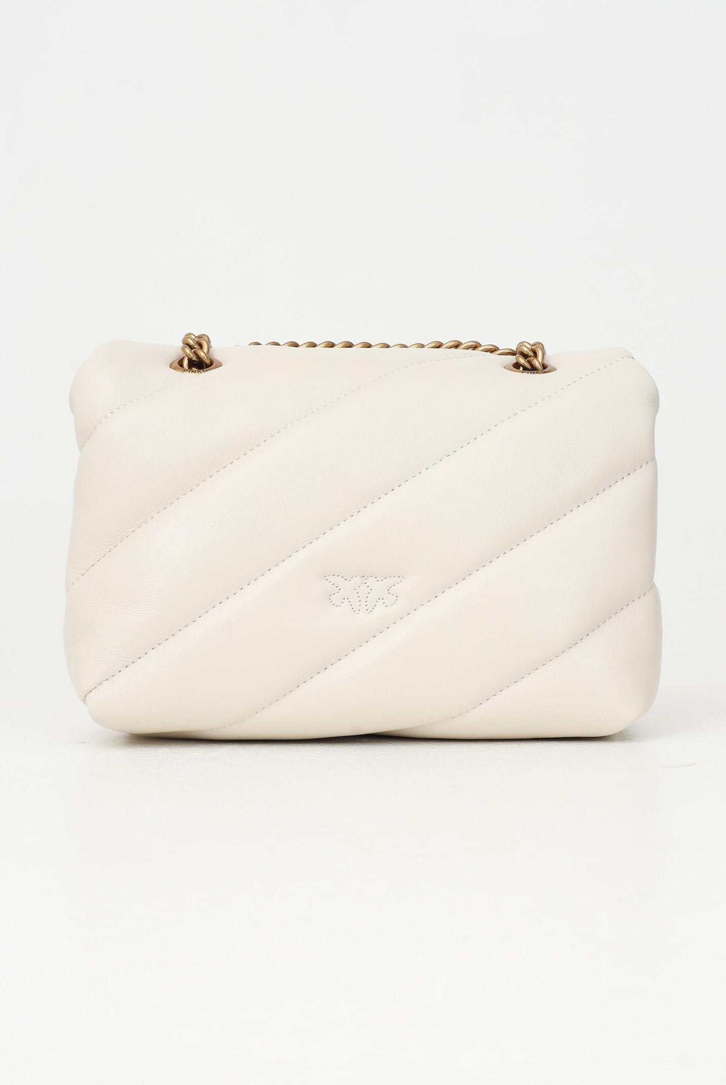 PINKO Borsa a tracolla Mini Love Bag Puff burro da donna 100039A0F2 Z14Q PINKO