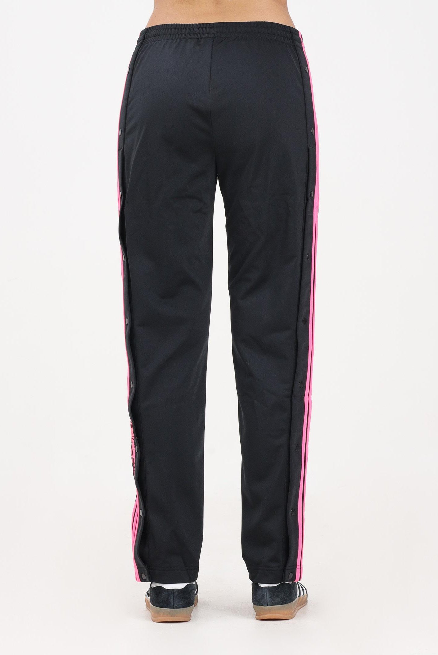 ADIDAS ORIGINALS Pantalone sportivo adibreak nero e fucsia da donna JV7514 . ADIDAS ORIGINALS