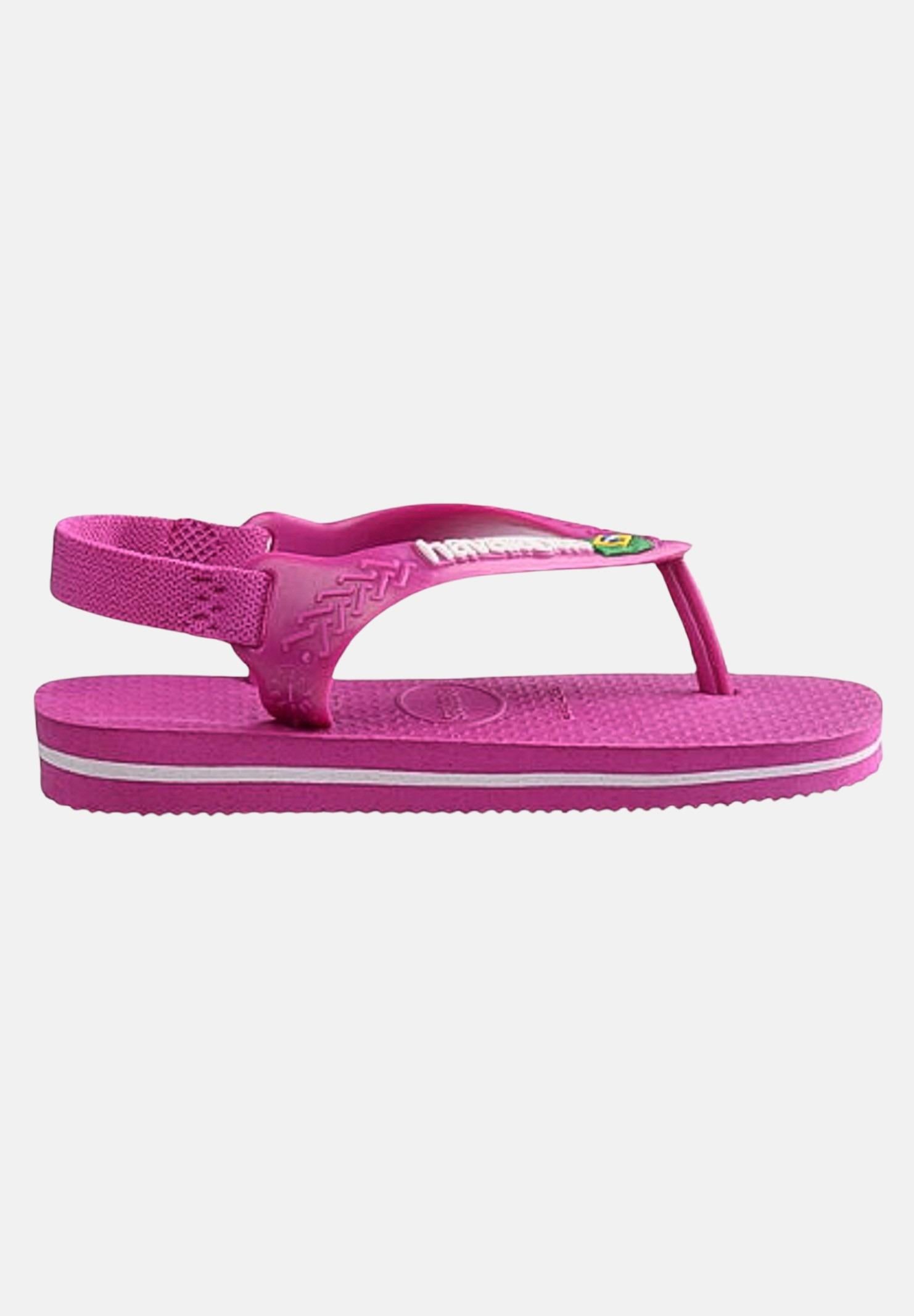 Infradito fucsia da neonato Brasil Logo II 4140577 8418 HAVAIANAS