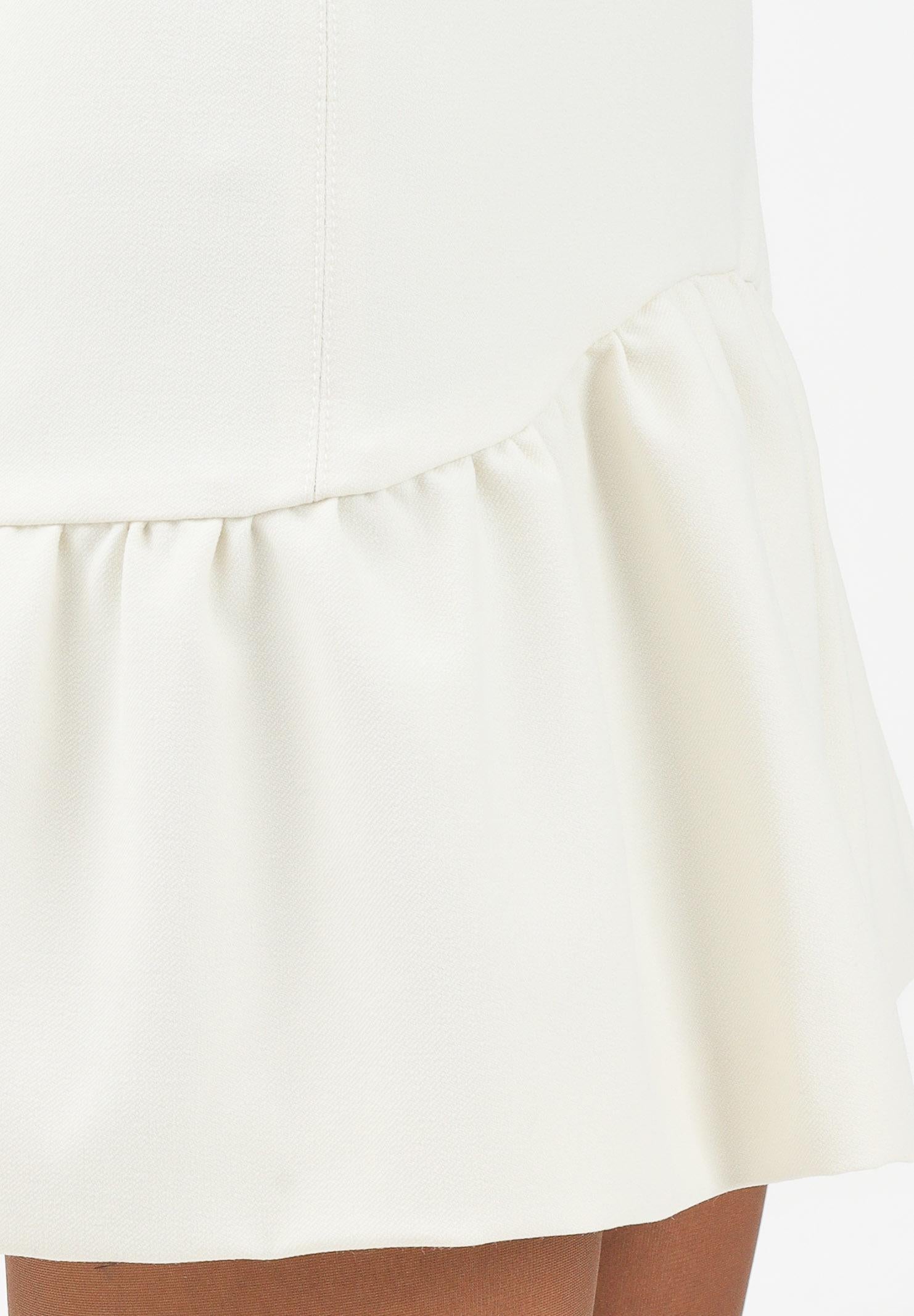 PINKO Gonna corta panna da donna 105767A2QV Z00 PINKO