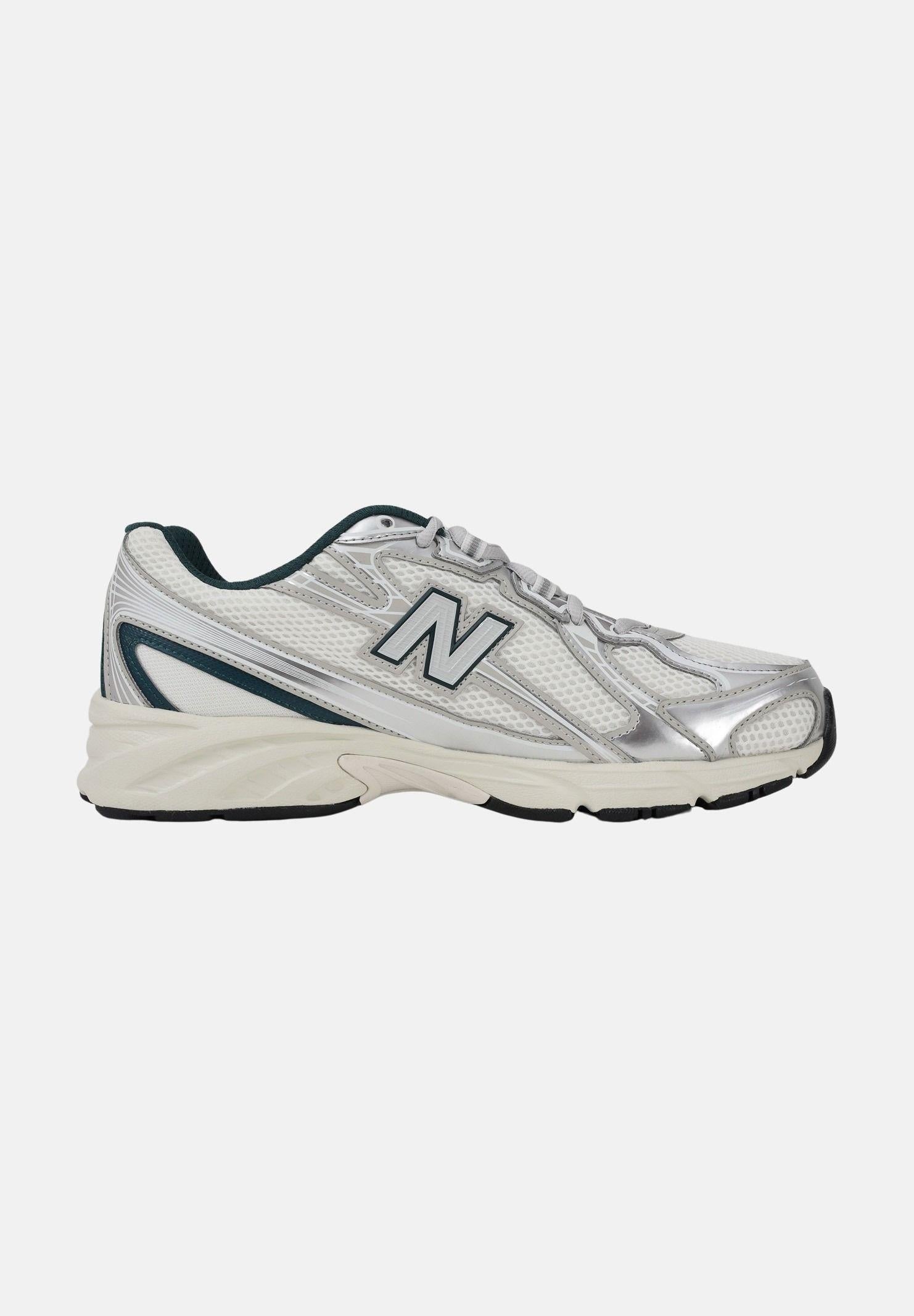 NEW BALANCE Sneakers 740 bianche, argento e verdi da uomo U7402EL . NEW BALANCE