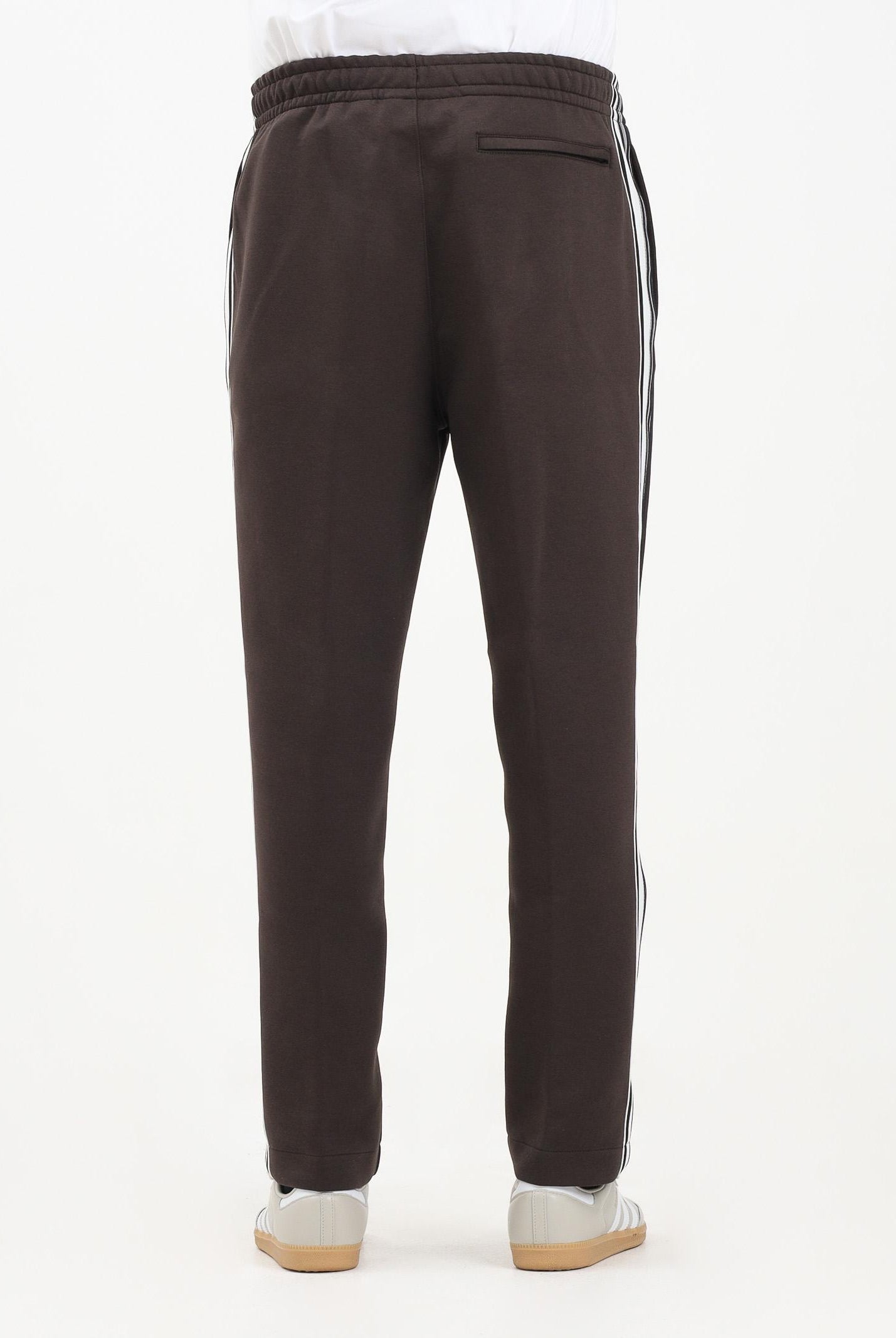 LACOSTE Pantalone marrone da uomo con logo ricamato XH5824 SKB LACOSTE