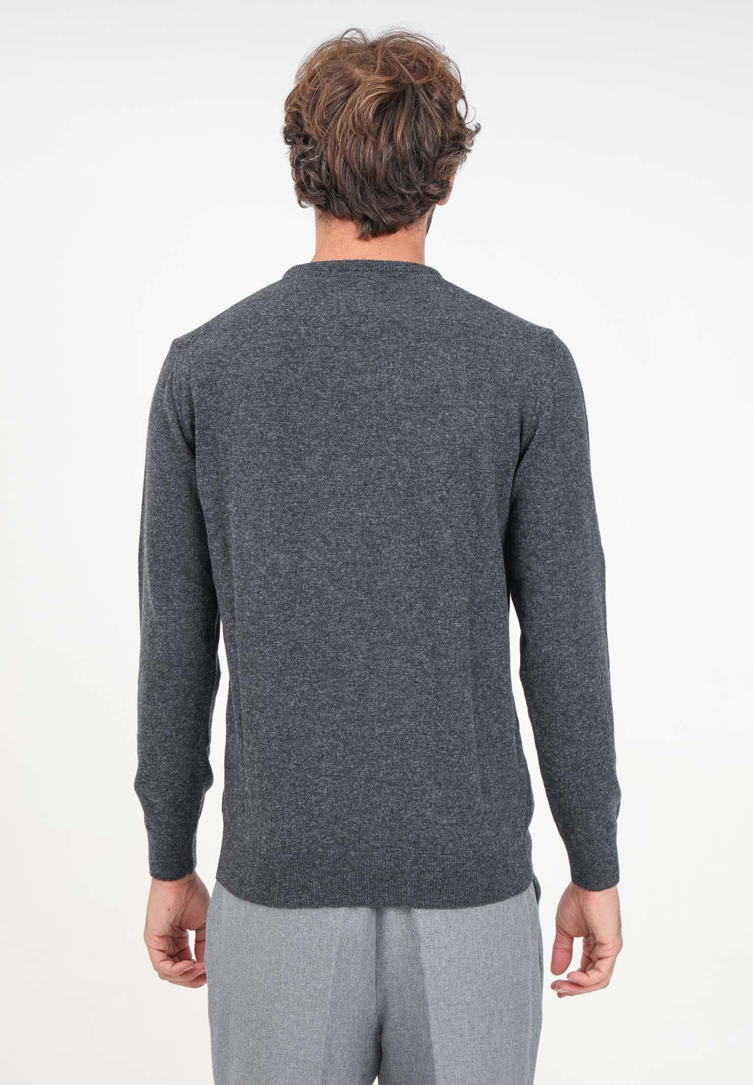 BARBOUR Maglioncino girocollo Essential grigio da uomo 242-MKN0345MKN CH51 BARBOUR