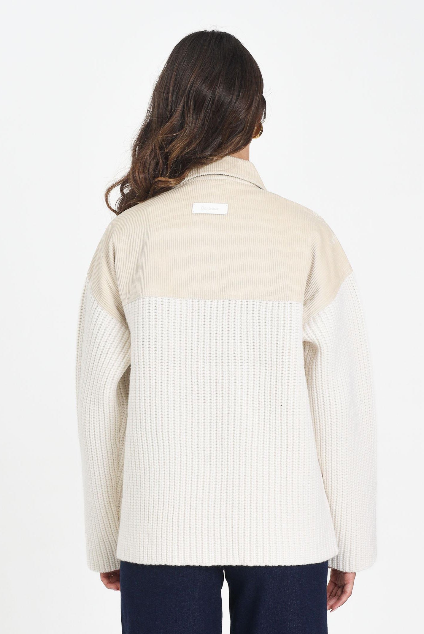 BARBOUR Cardigan Maxine panna da donna 252MLKN1714 WH52 BARBOUR