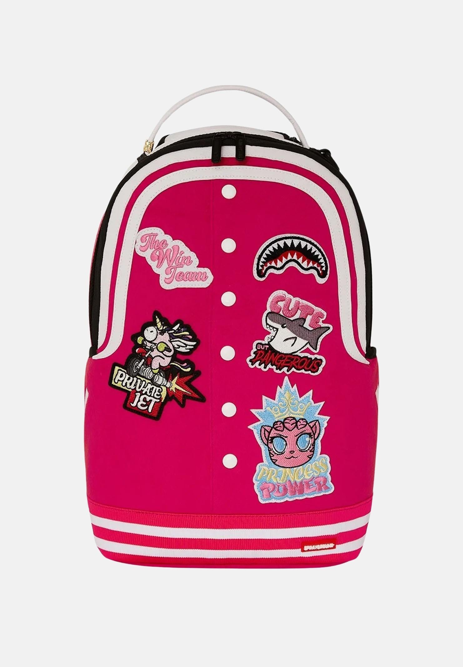 SPRAYGROUND Zaino Girl Varsity DLX fucsia da donna 910B7646NSZ . SPRAYGROUND
