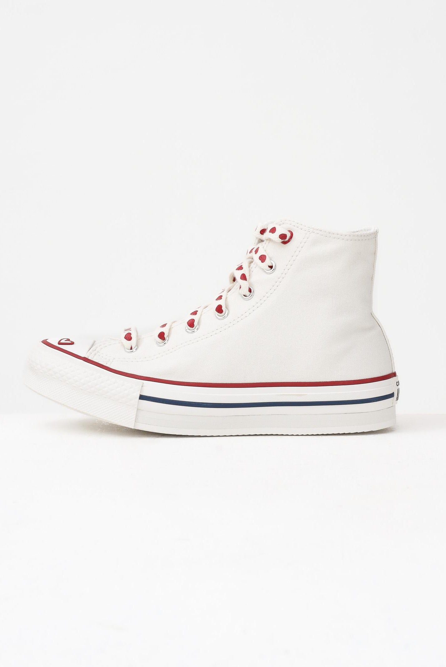 CONVERSE Sneakers Chuck Taylor All Star Lift Platform Valentine's Day panna da donna A19062C . CONVERSE