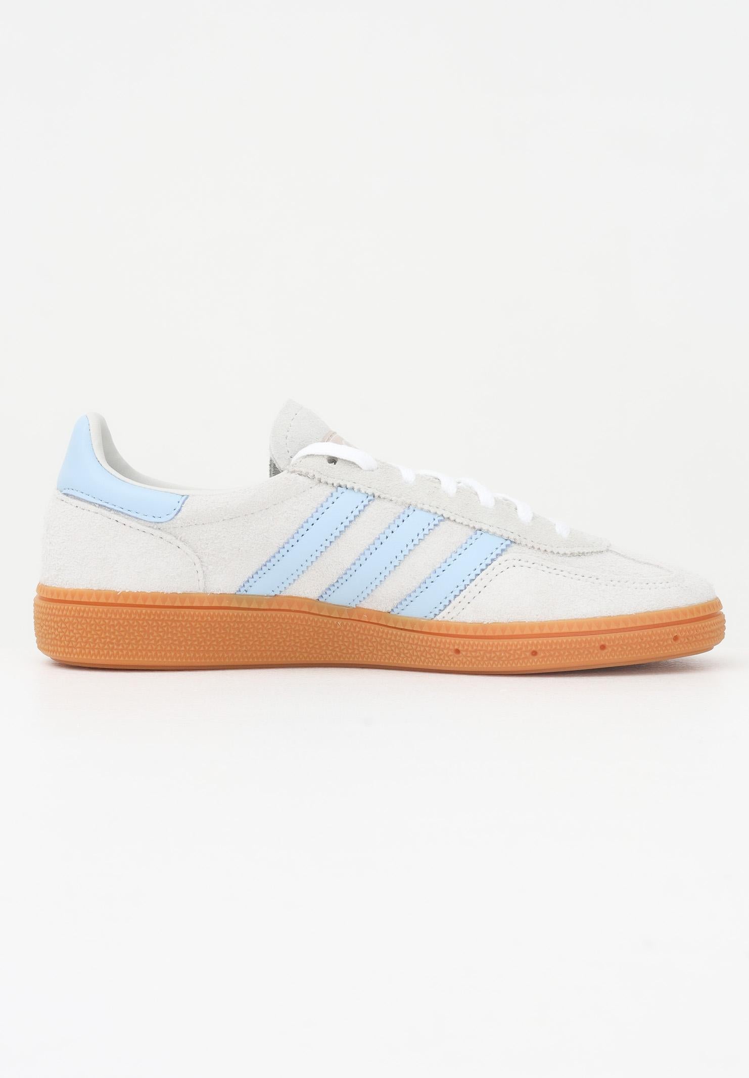 ADIDAS ORIGINALS Sneakers Handball Spezial grigie e azzurre per uomo e donna JS0241 . ADIDAS ORIGINALS