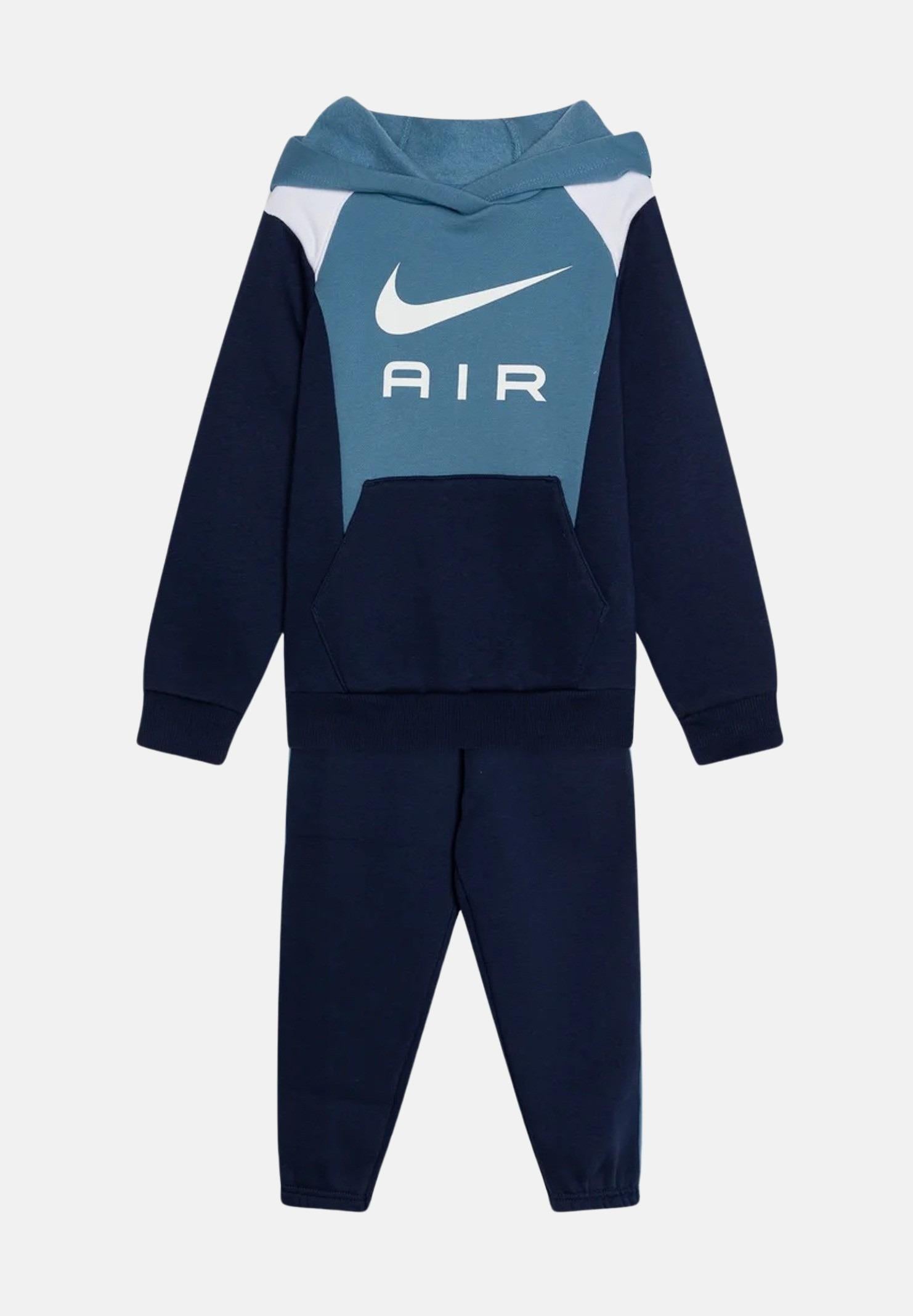Tuta azzurra e blu da neonato 66M260 U90 NIKE