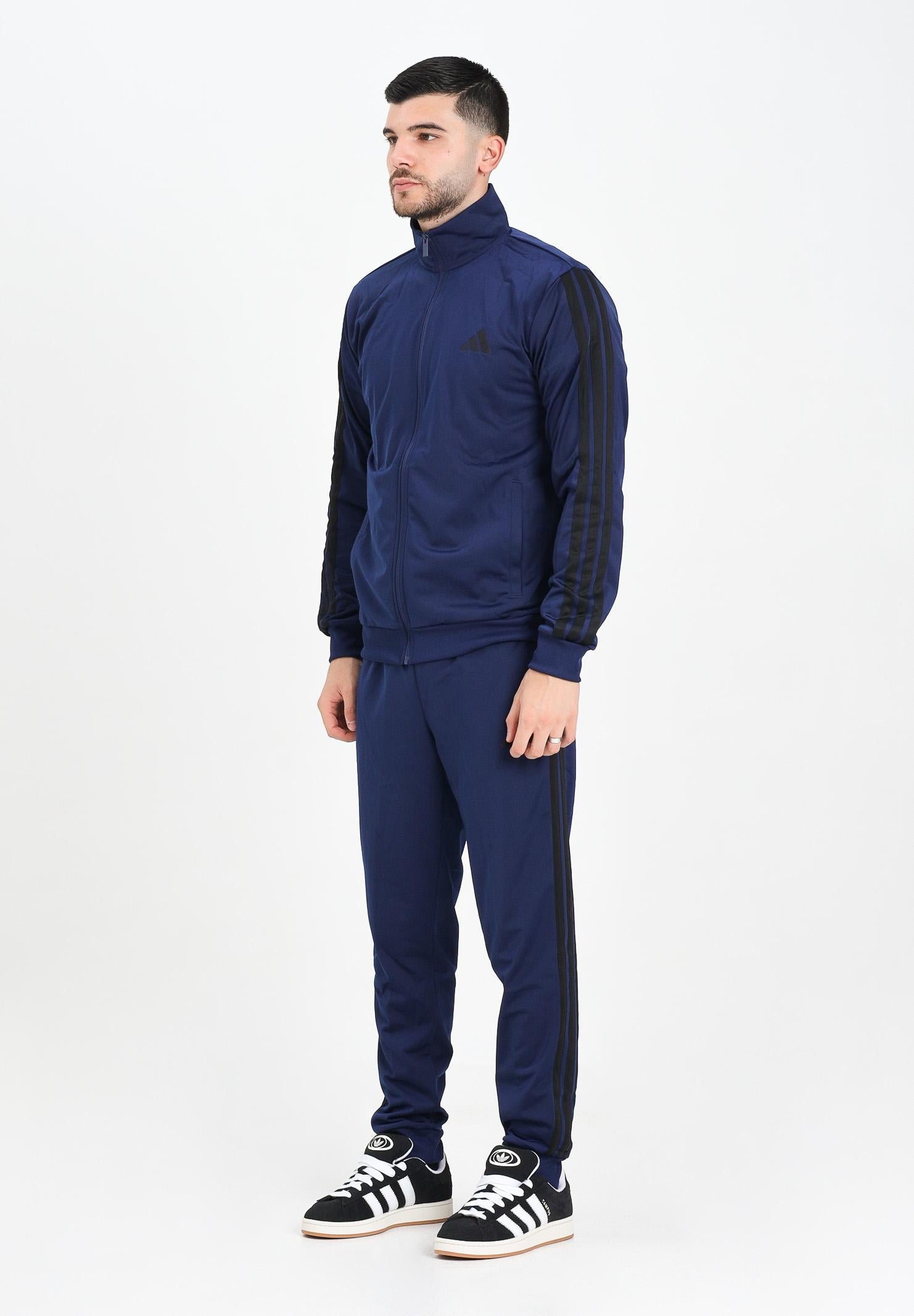 ADIDAS PERFORMANCE Tuta Essentials 3-Stripes blu da uomo KB7657 . ADIDAS PERFORMANCE