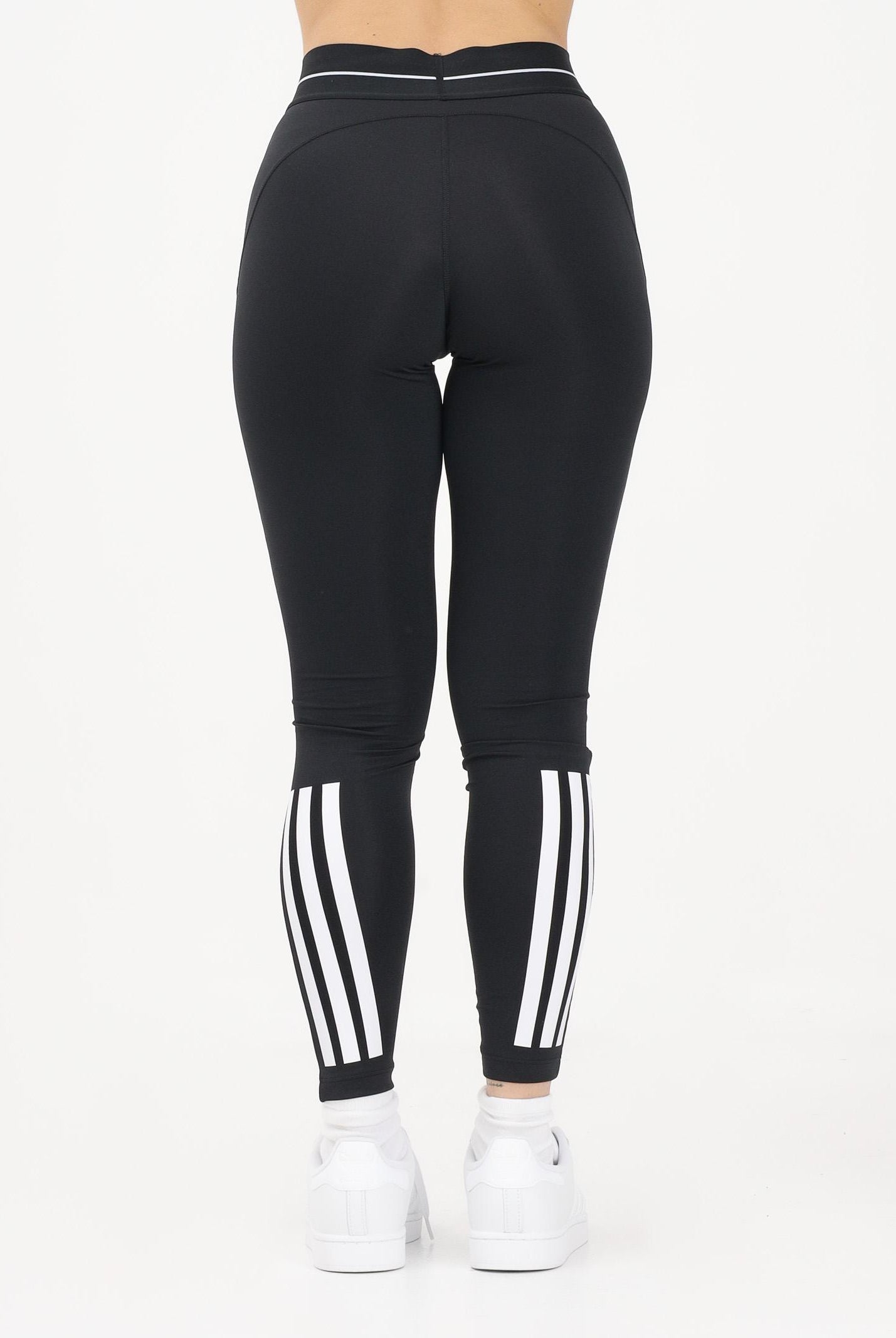 ADIDAS PERFORMANCE Leggings Hyperglam 3-Stripes nero da donna JX1876 . ADIDAS PERFORMANCE