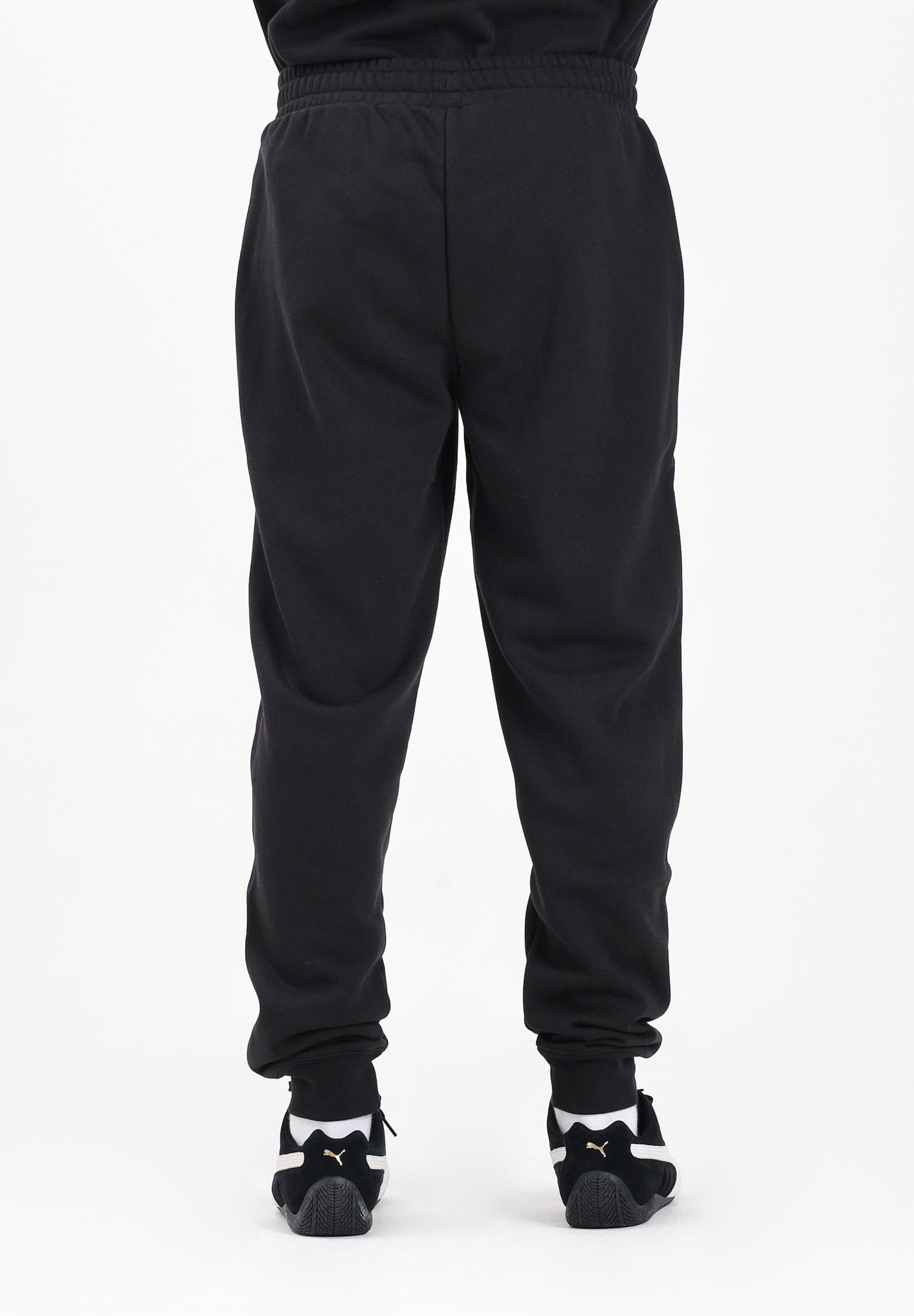 PUMA Pantalone sportivo nero da uomo con stampa logo 688192 01 PUMA