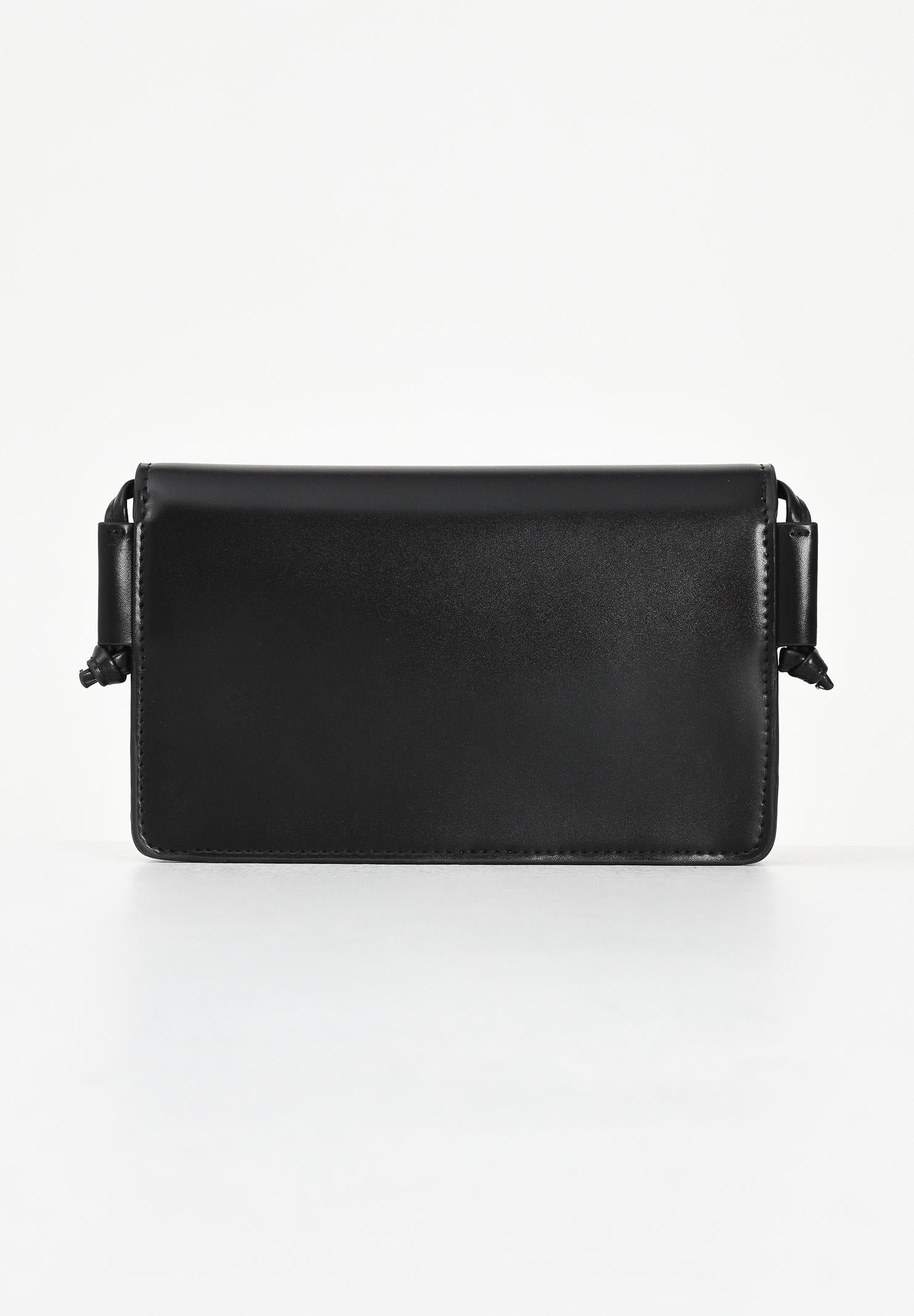 MARNI Pochette nera da donna con logo M01256M00TK 0M922 MARNI