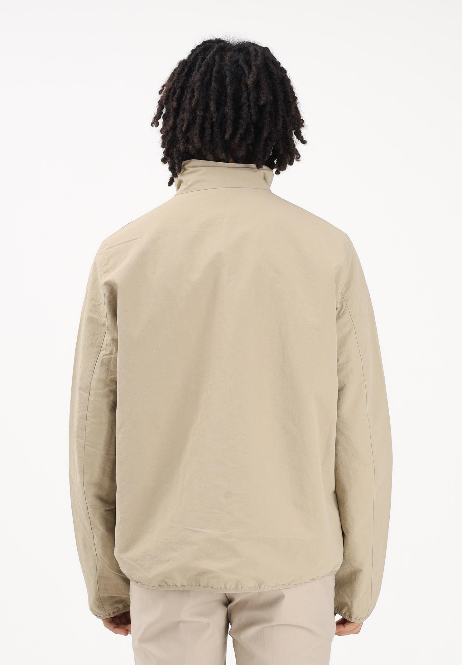 BARBOUR Giacca a vento reversibile Korbel beige da uomo 261-MSP0188 ST71 BARBOUR