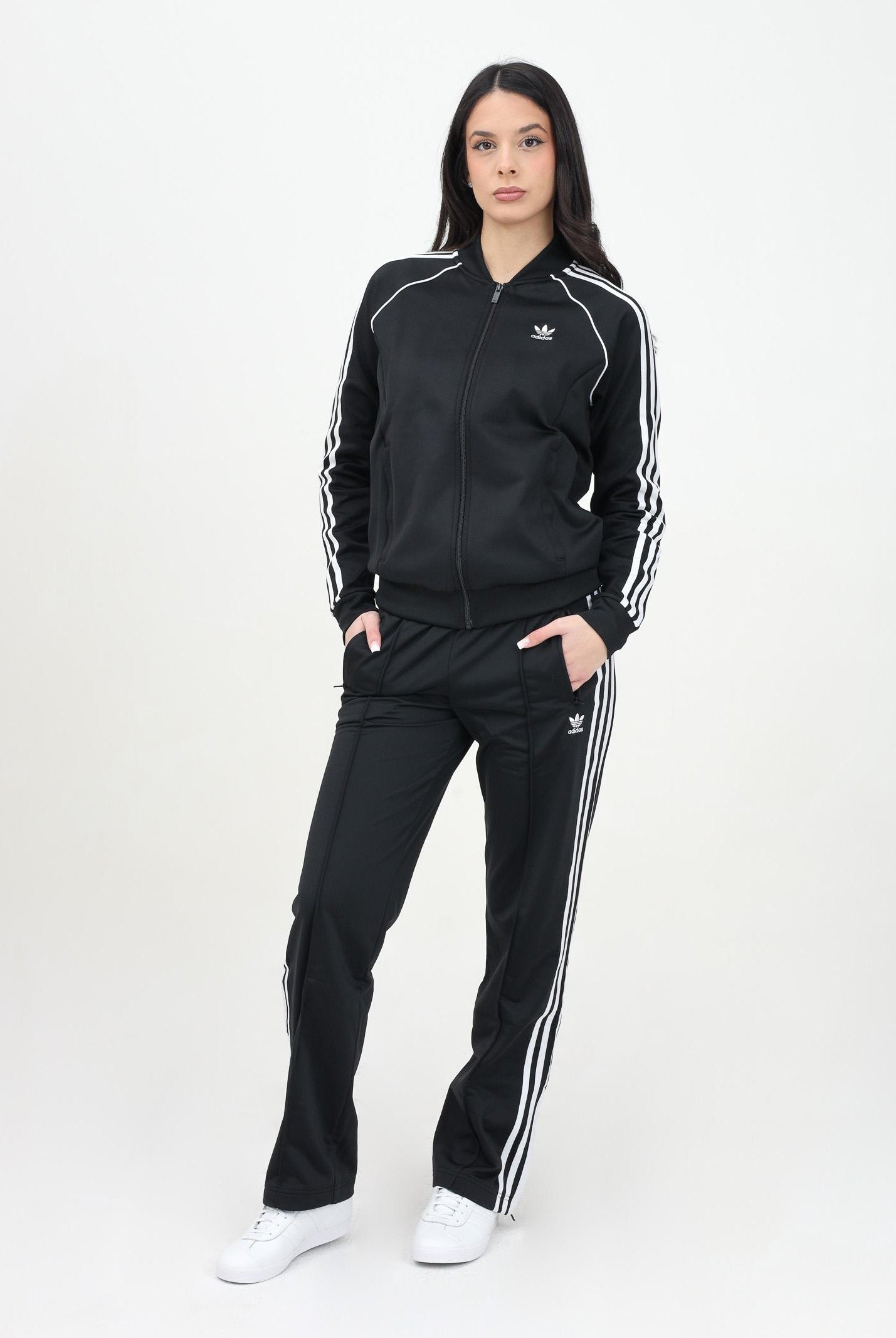 ADIDAS ORIGINALS Pantalone sportivo Adicolor Classics Firebird nero da donna IL8763 . ADIDAS ORIGINALS