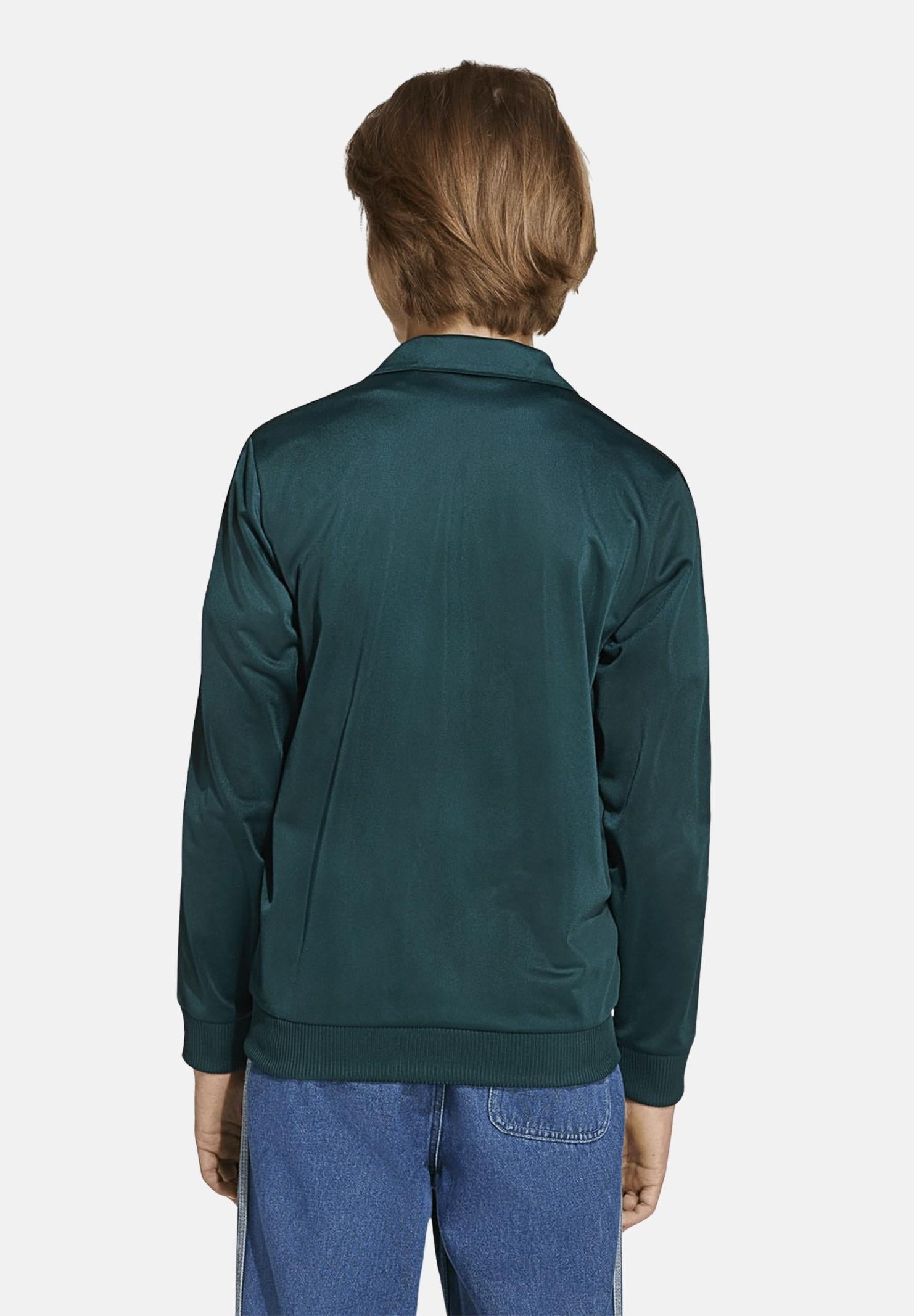 ADIDAS ORIGINALS Felpa con zip Adicolor Firebird verde per bambino e bambina JV8588 ADIDAS ORIGINALS