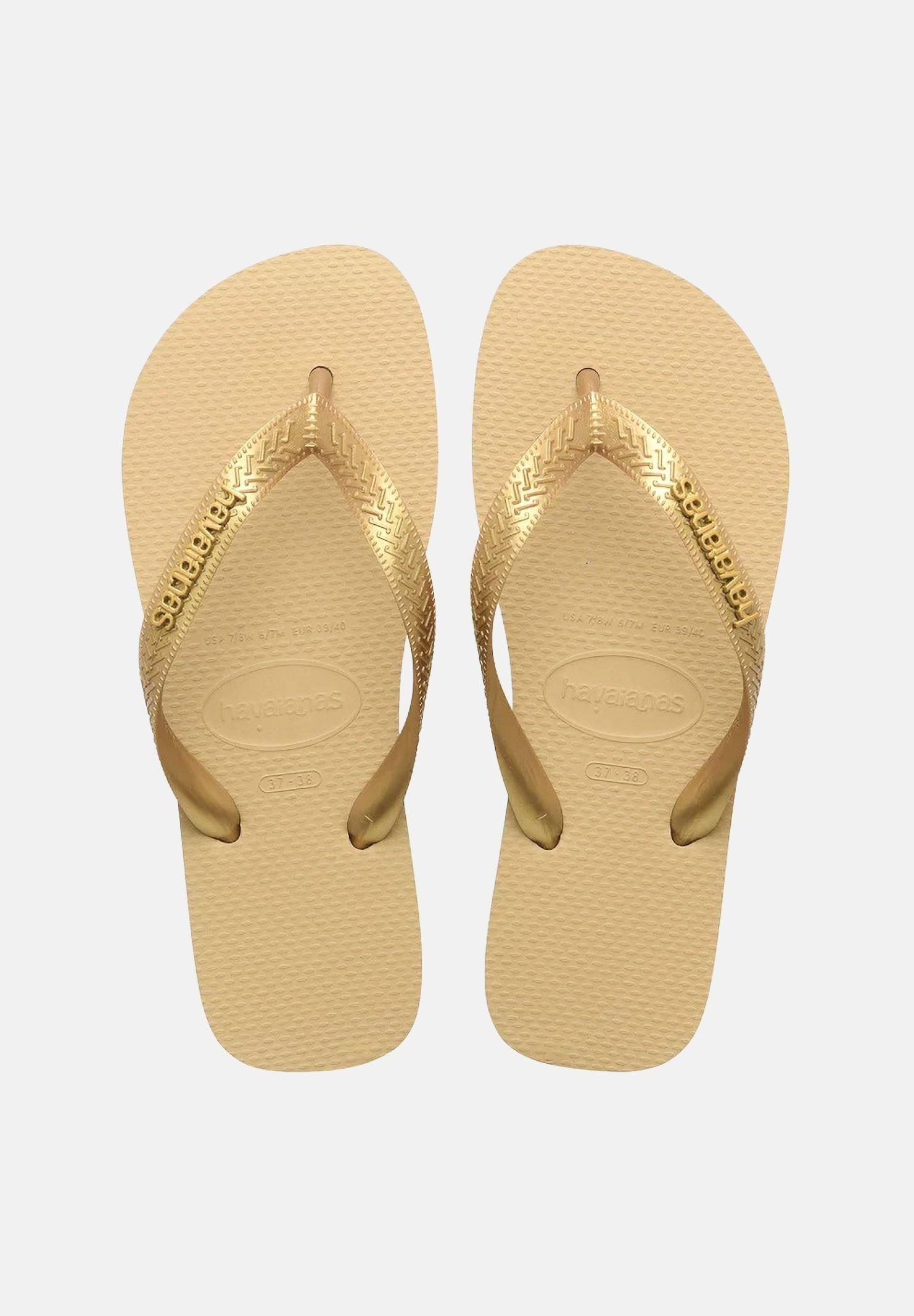 HAVAIANAS Infradito Logo Metallic oro da donna 4127244 0570 HAVAIANAS