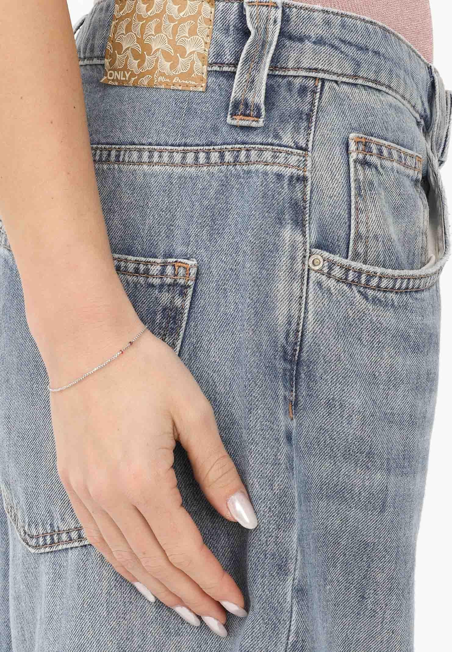 ONLY Jeans balloon in denim medio da donna 15364525 MEBL ONLY