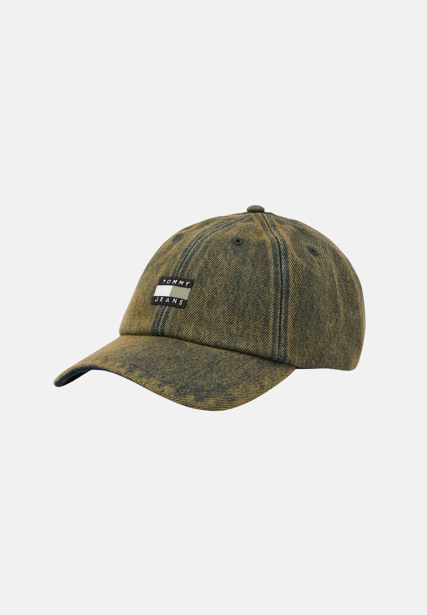 TOMMY JEANS Cappello con visiera Heritage in denim vintage per uomo e donna AM0AM13853 GY1 TOMMY JEANS