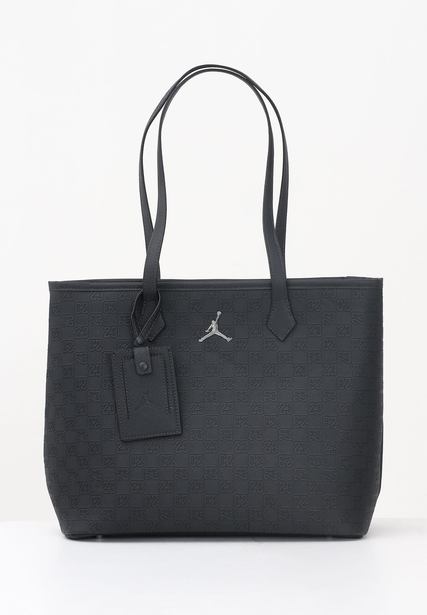 JORDAN Shopper Monogram nera da donna MM0990 G0T JORDAN
