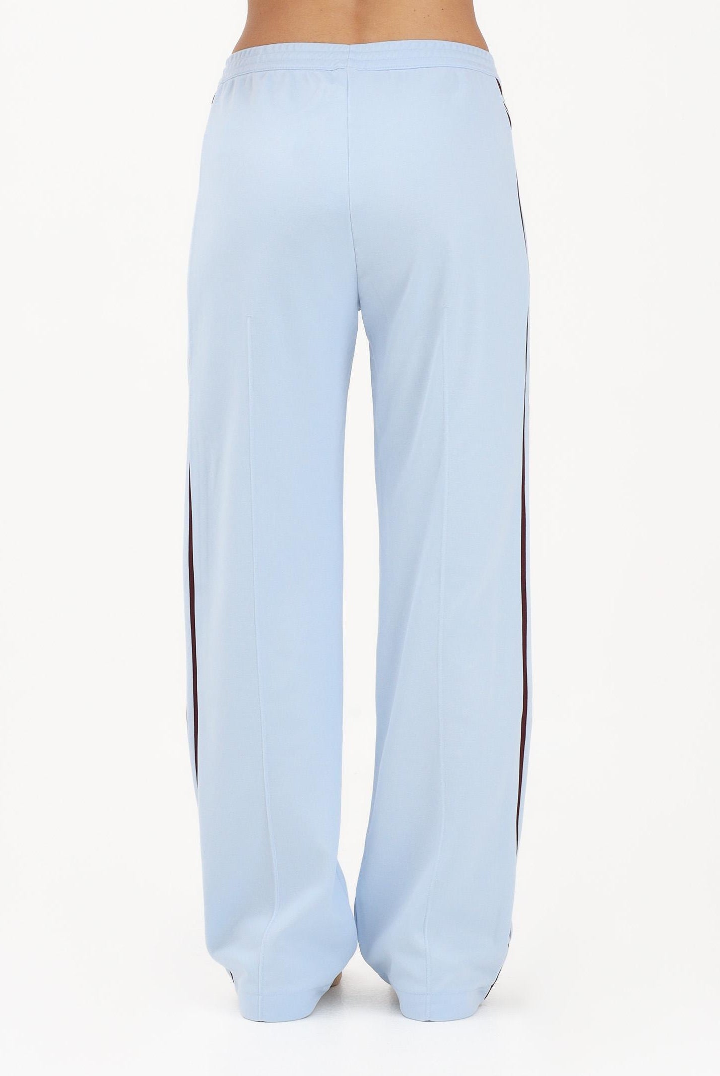 ADIDAS ORIGINALS Pantalone sportivo Classic azzurro e bordeaux da donna KD3748 . ADIDAS ORIGINALS
