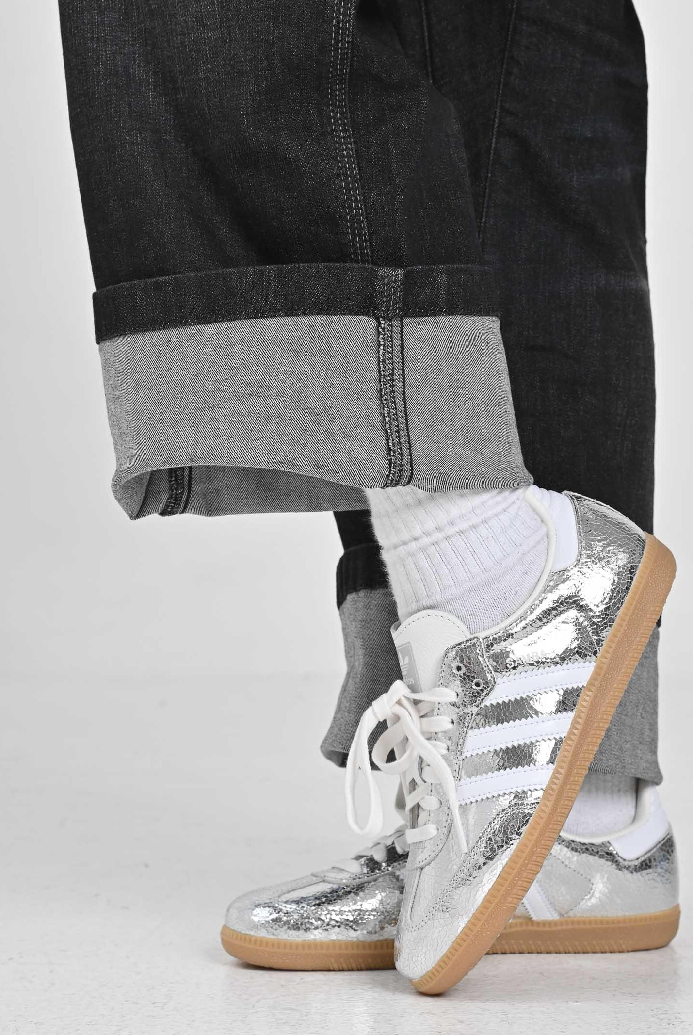 ADIDAS ORIGINALS Sneakers Samba OG argento da donna JR0035 ADIDAS ORIGINALS