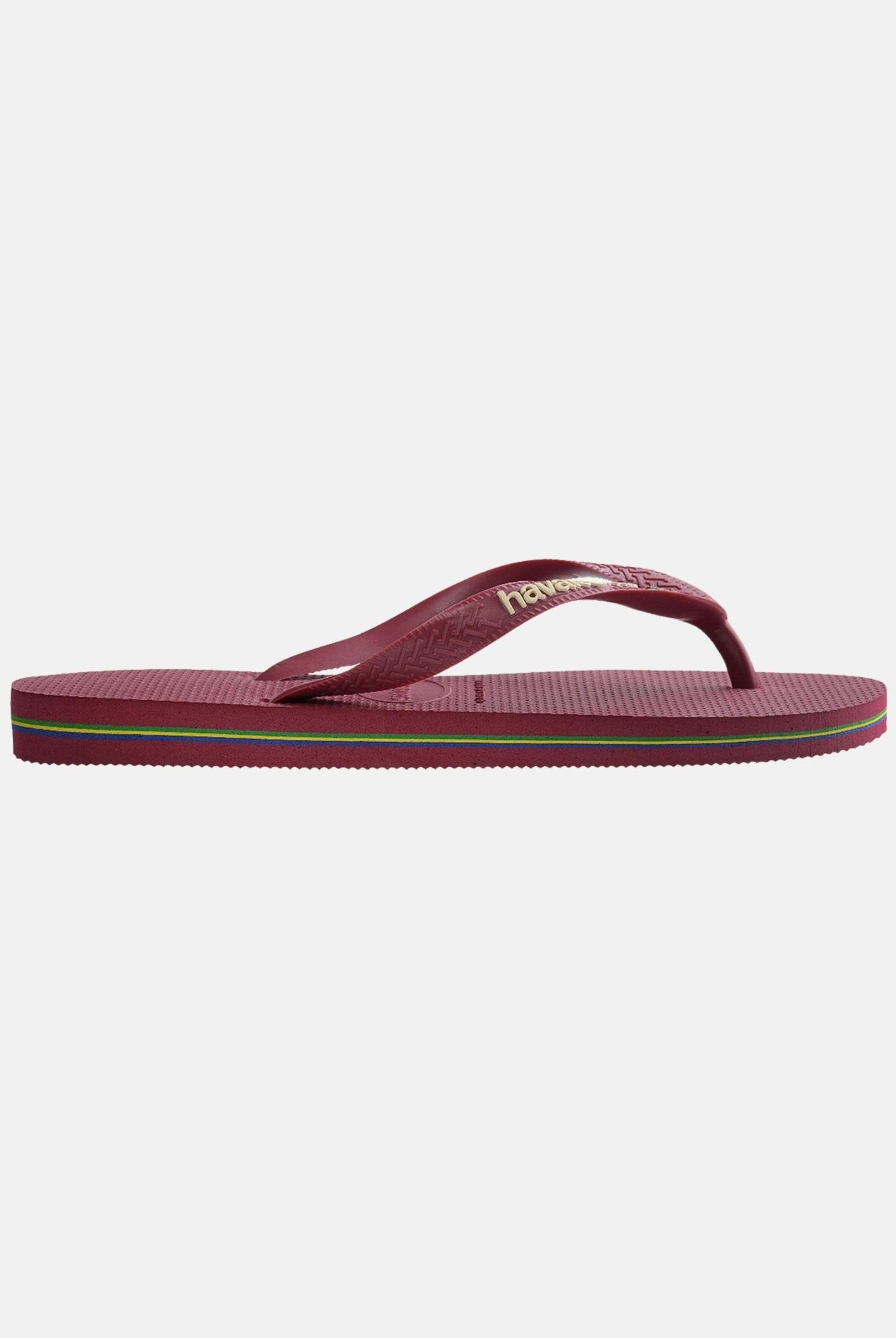 HAVAIANAS Infradito Havaianas Brasil Logo bordeaux per uomo e donna 4110850 9339 HAVAIANAS