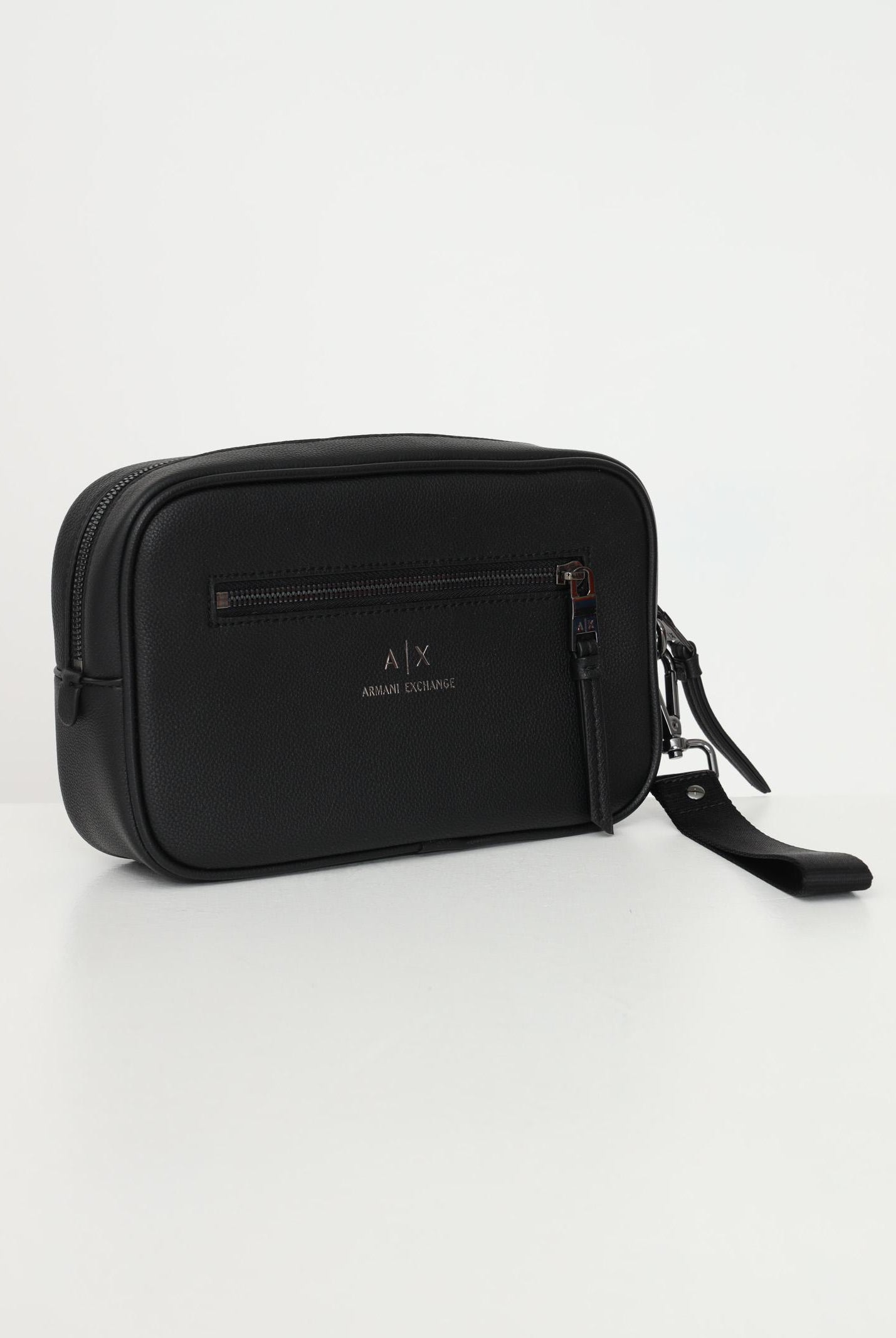 ARMANI EXCHANGE Pochette nera da uomo con logo 958446CC830 00020 ARMANI EXCHANGE